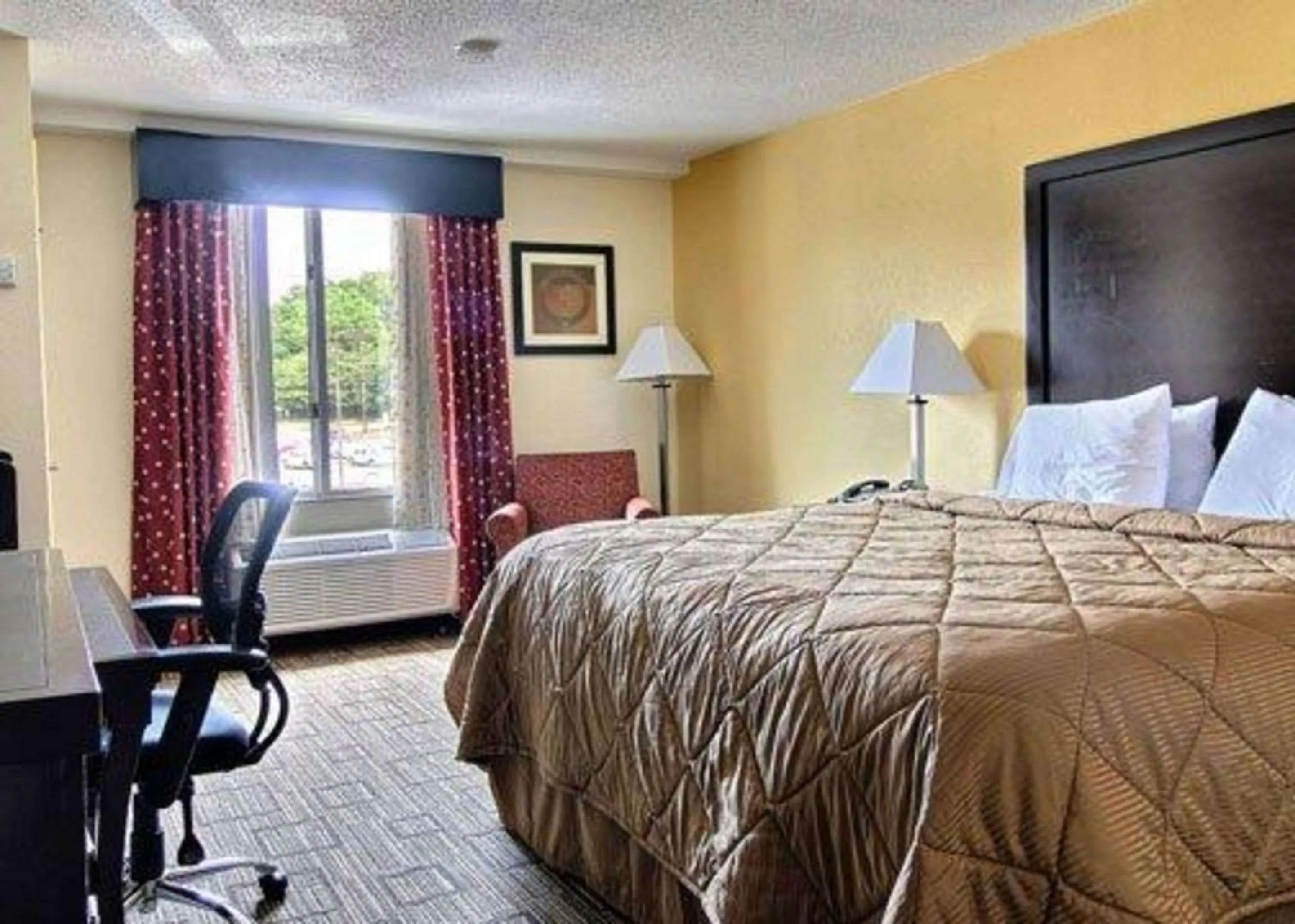 Photo of the whole room, Bed in Quality Inn & Suites Greenville near downtown