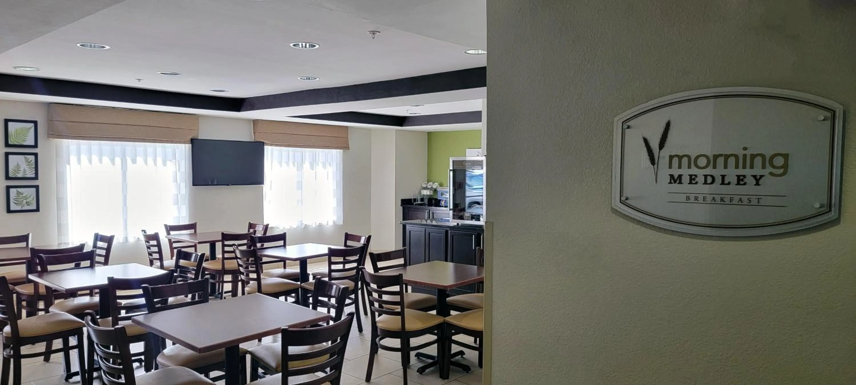 Breakfast in Sleep Inn Near Ft Jackson