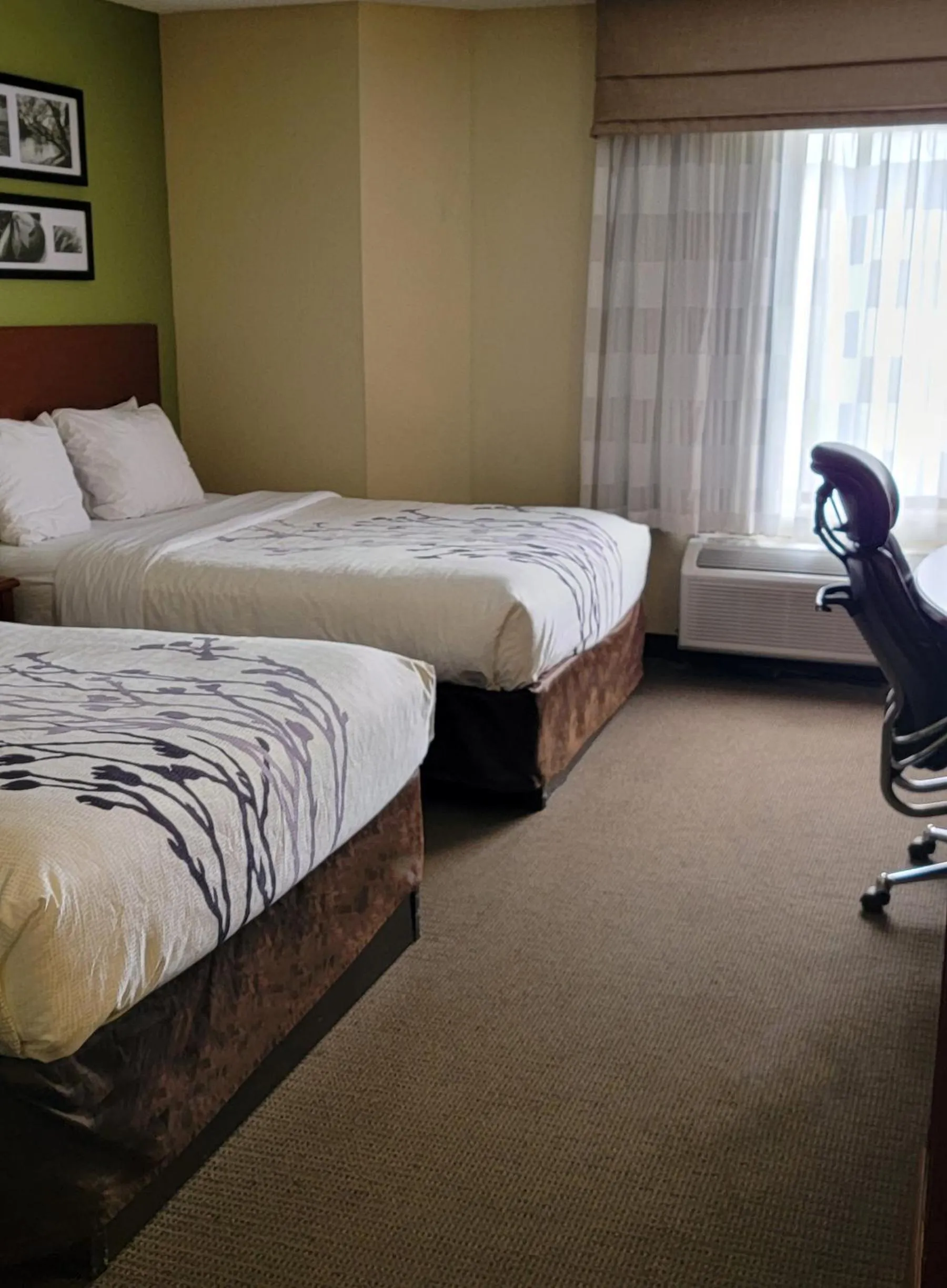 Bedroom in Sleep Inn Near Ft Jackson