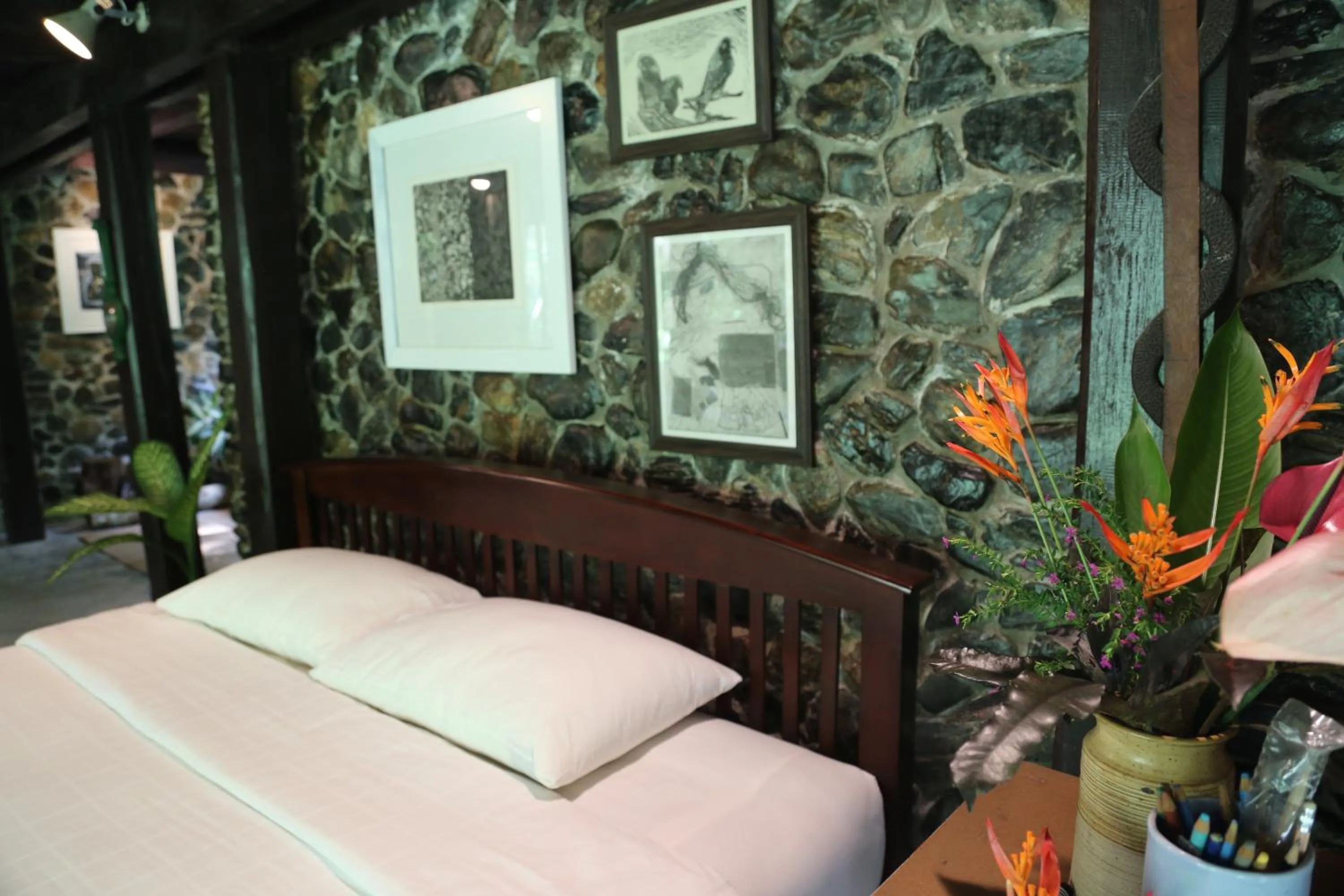 Bed in Villa Darakorn Hill Country House