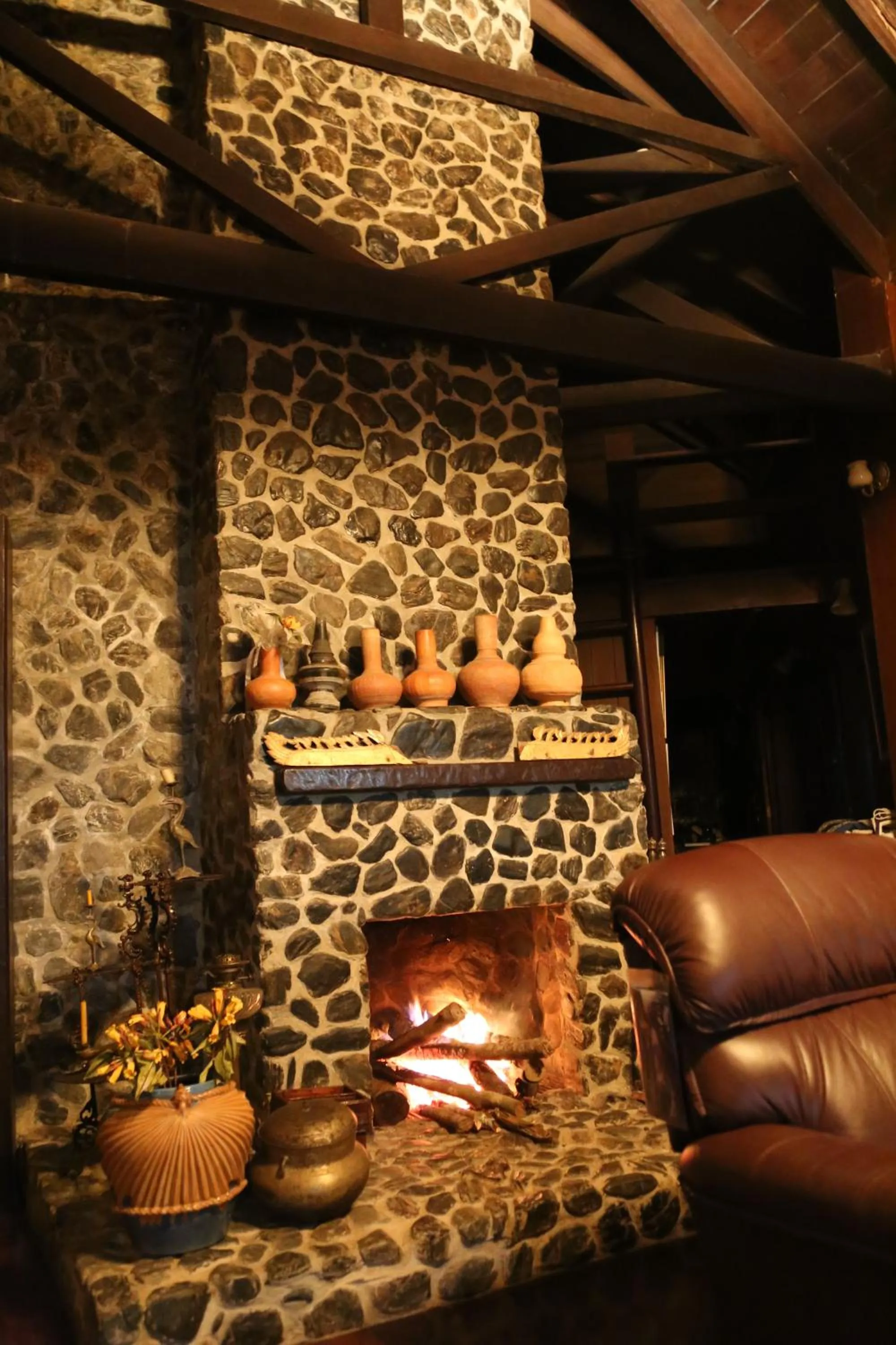 Living room in Villa Darakorn Hill Country House