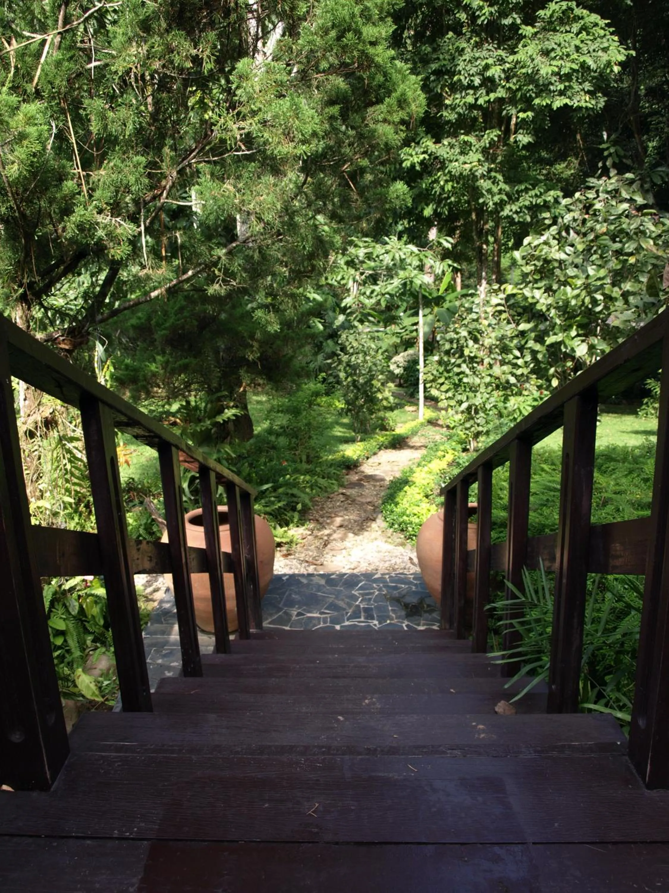 Garden view in Villa Darakorn Hill Country House