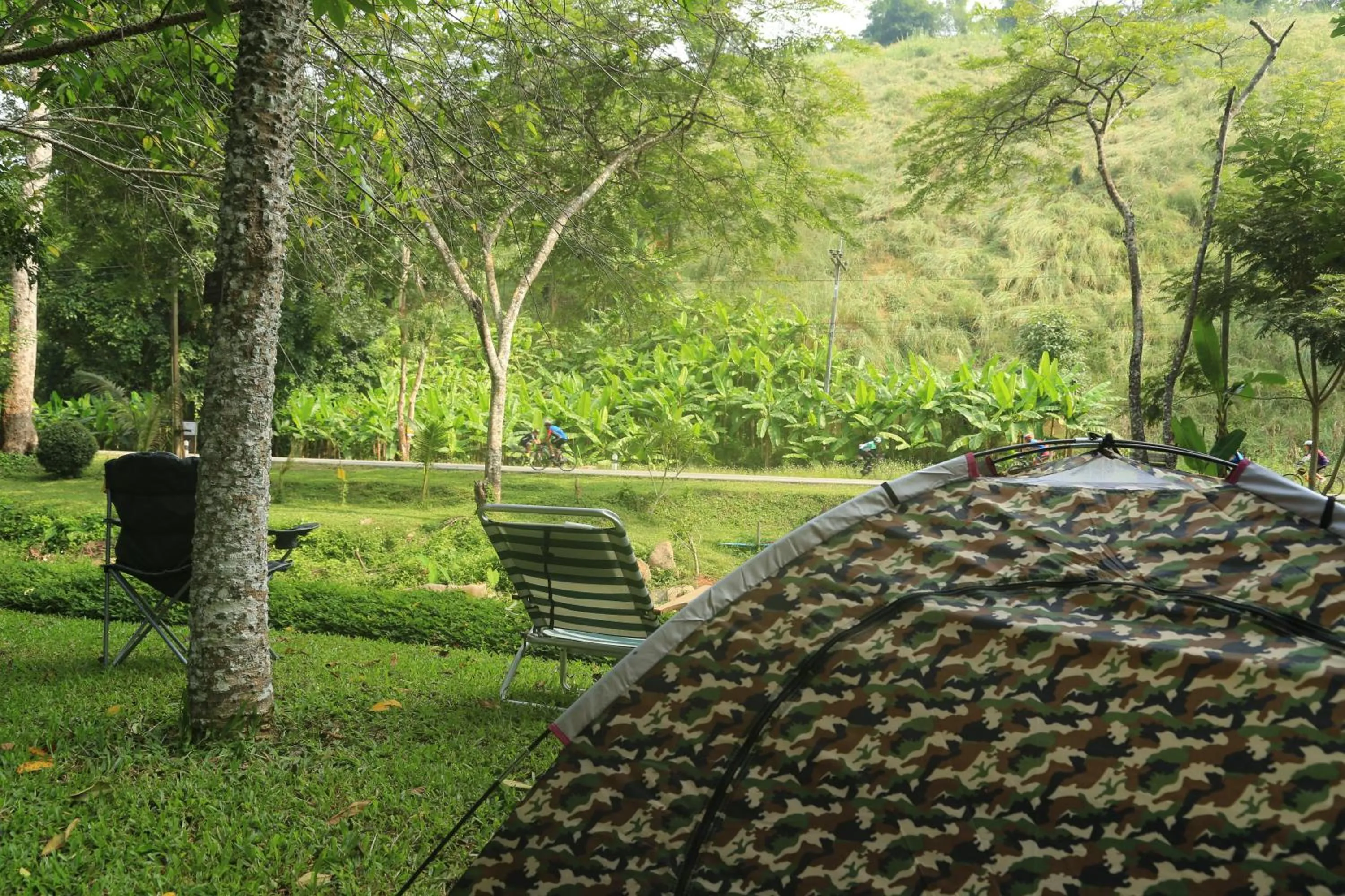 Garden view in Villa Darakorn Hill Country House