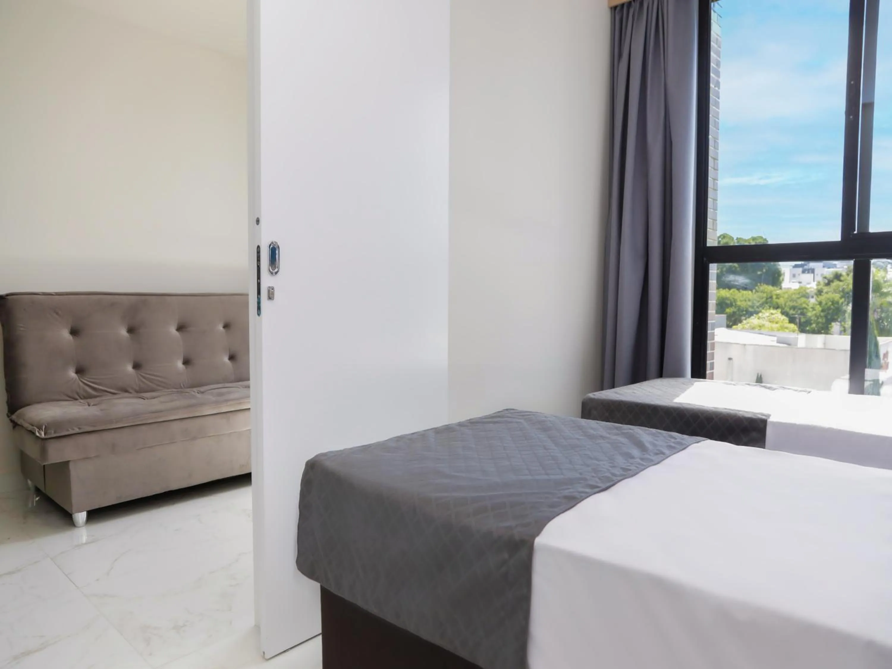 Area and facilities, Bed in Slim Curitiba João Bettega