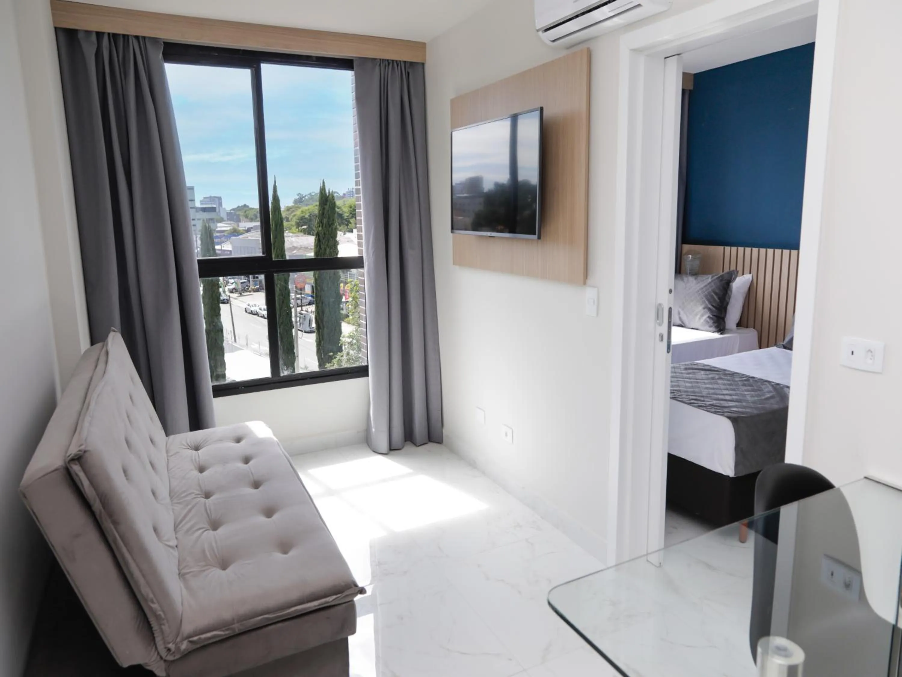 Area and facilities, Bed in Slim Curitiba João Bettega