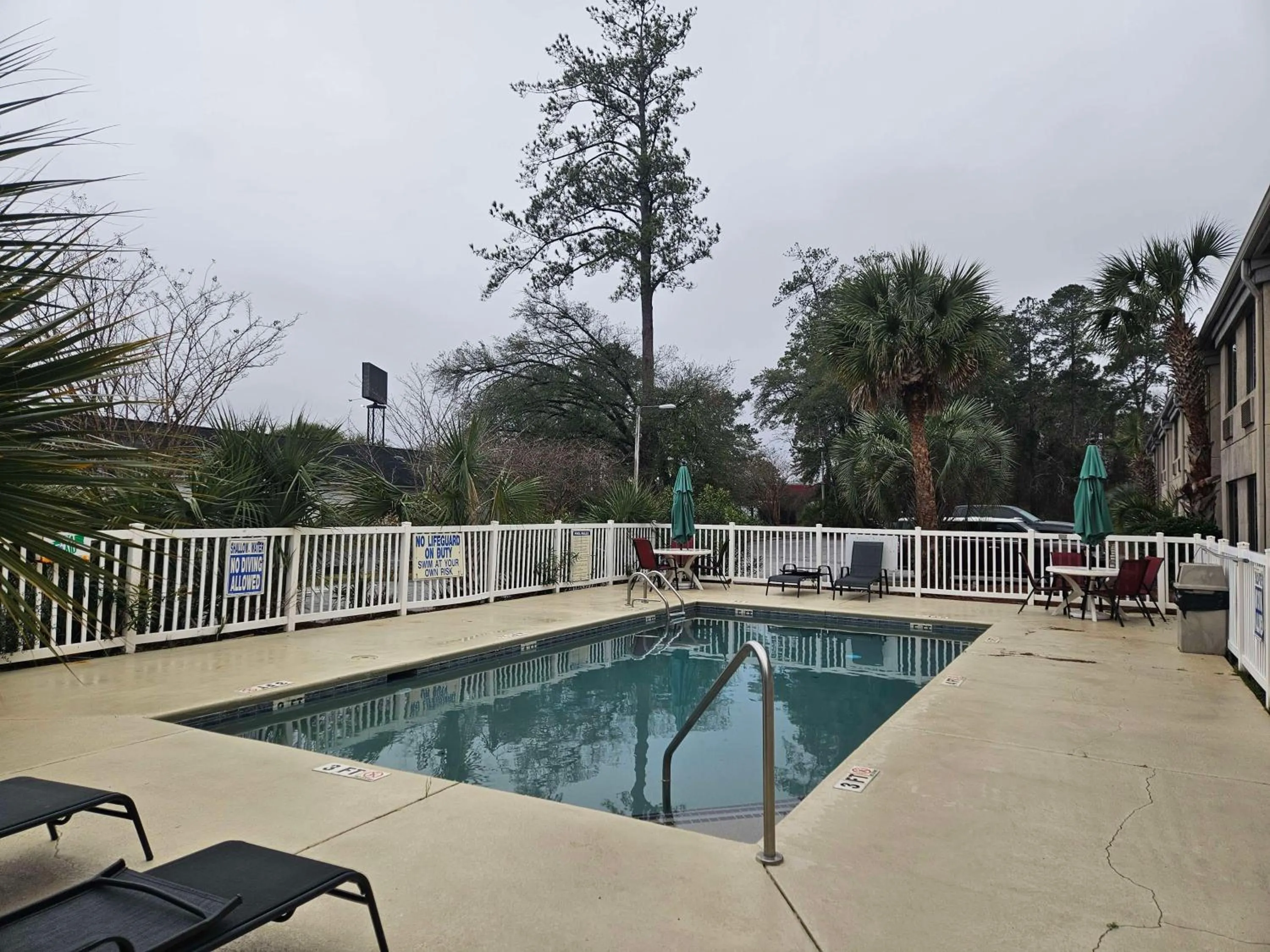 Pool view in SureStay by Best Western Summerville Flowertown