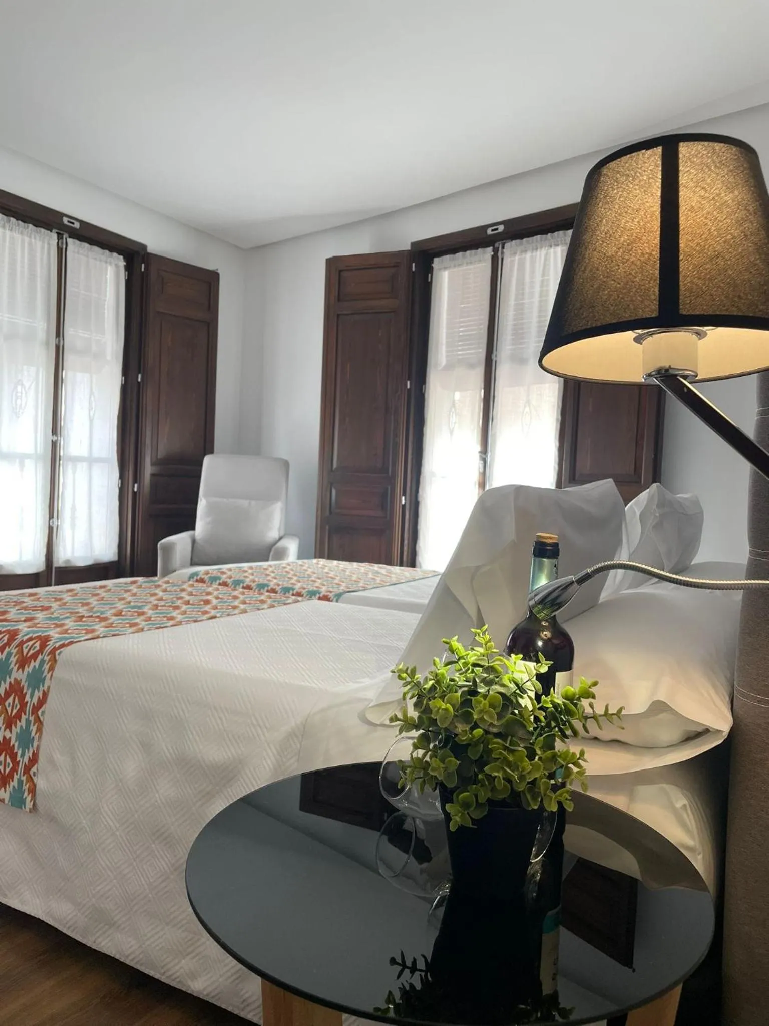 Bedroom, Bed in Hotel QB Almagro Centro