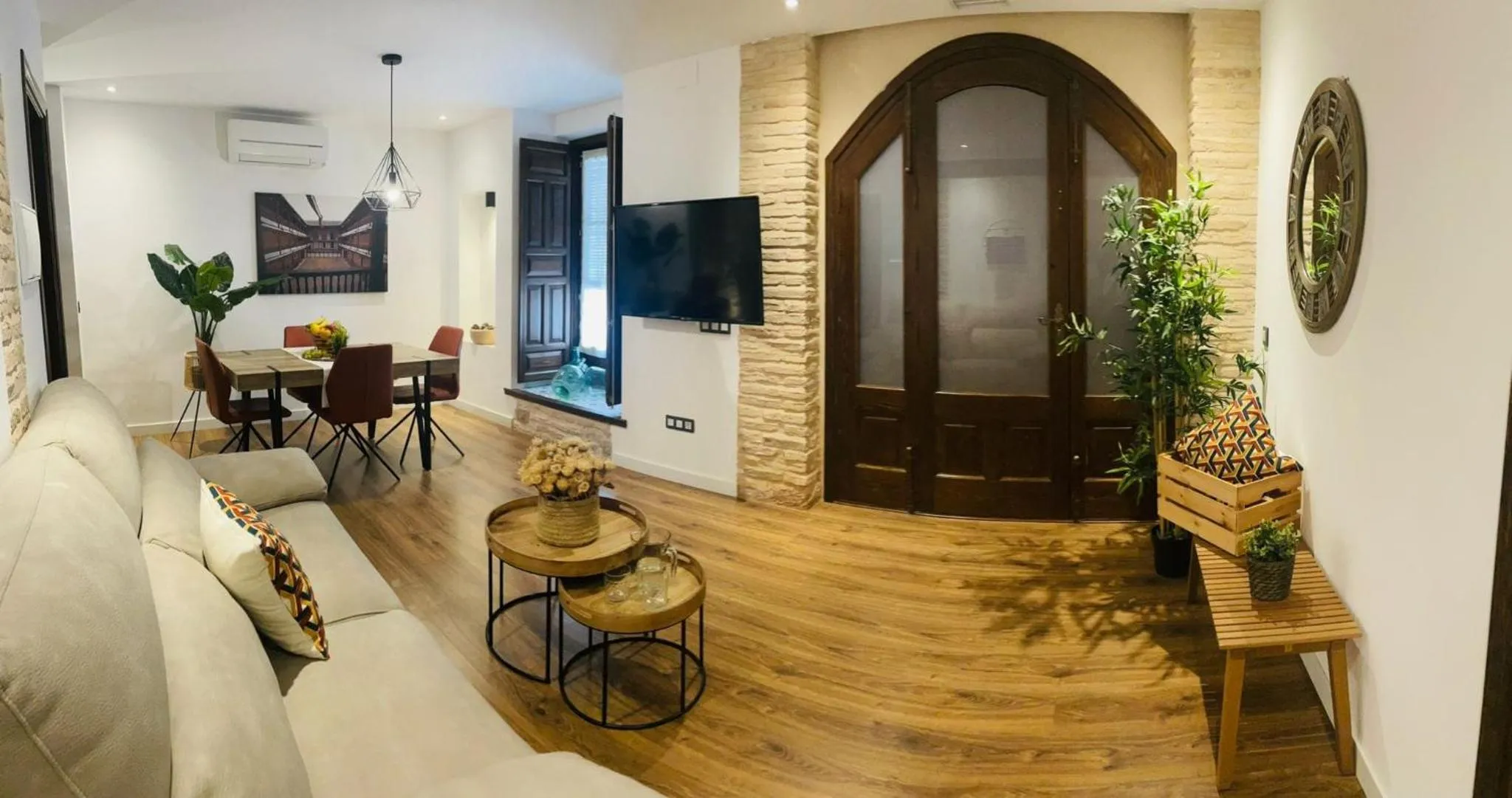 Living room in Hotel QB Almagro Centro