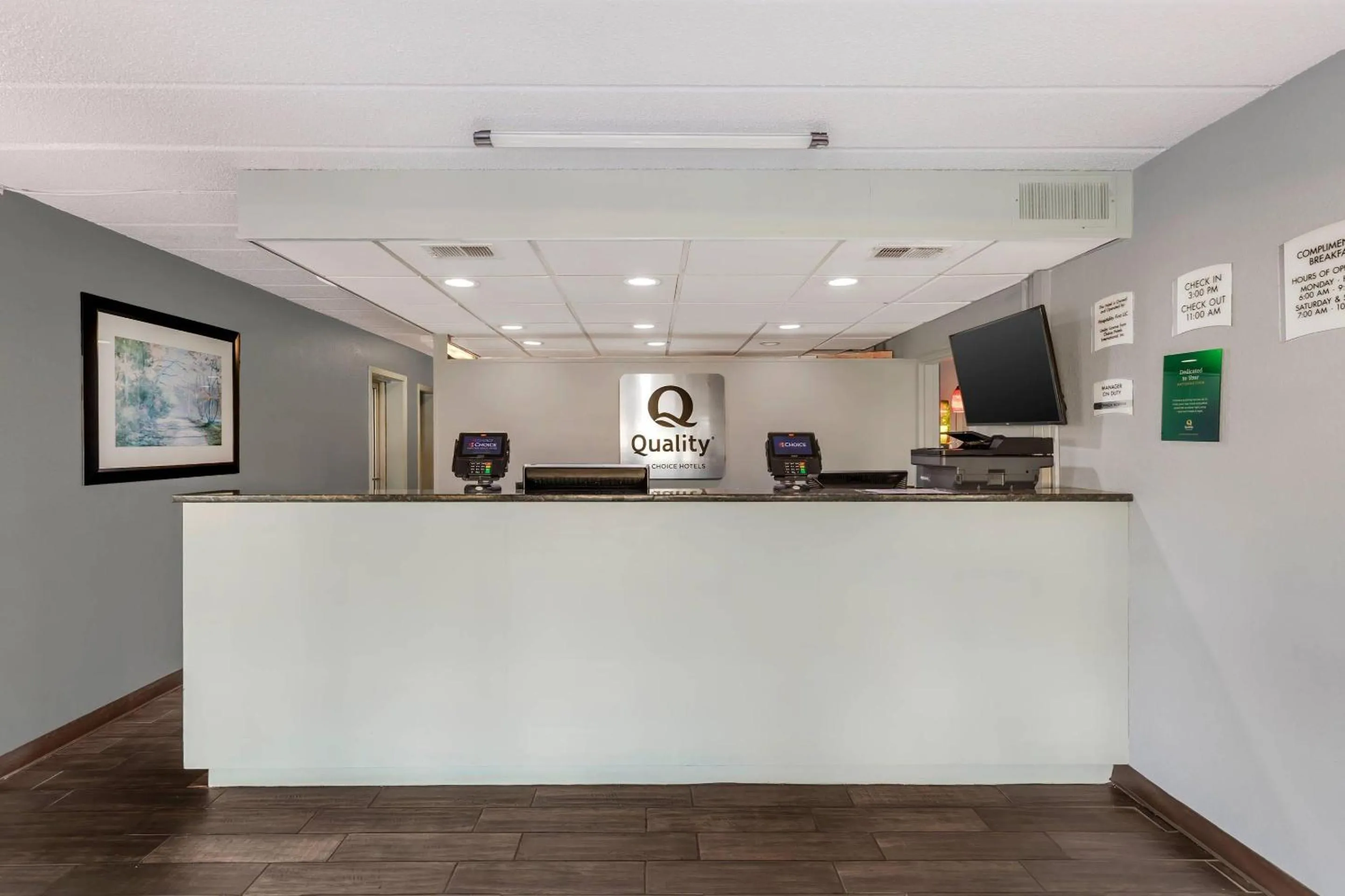 Lobby or reception in Quality Inn & Suites Easley - Greenville