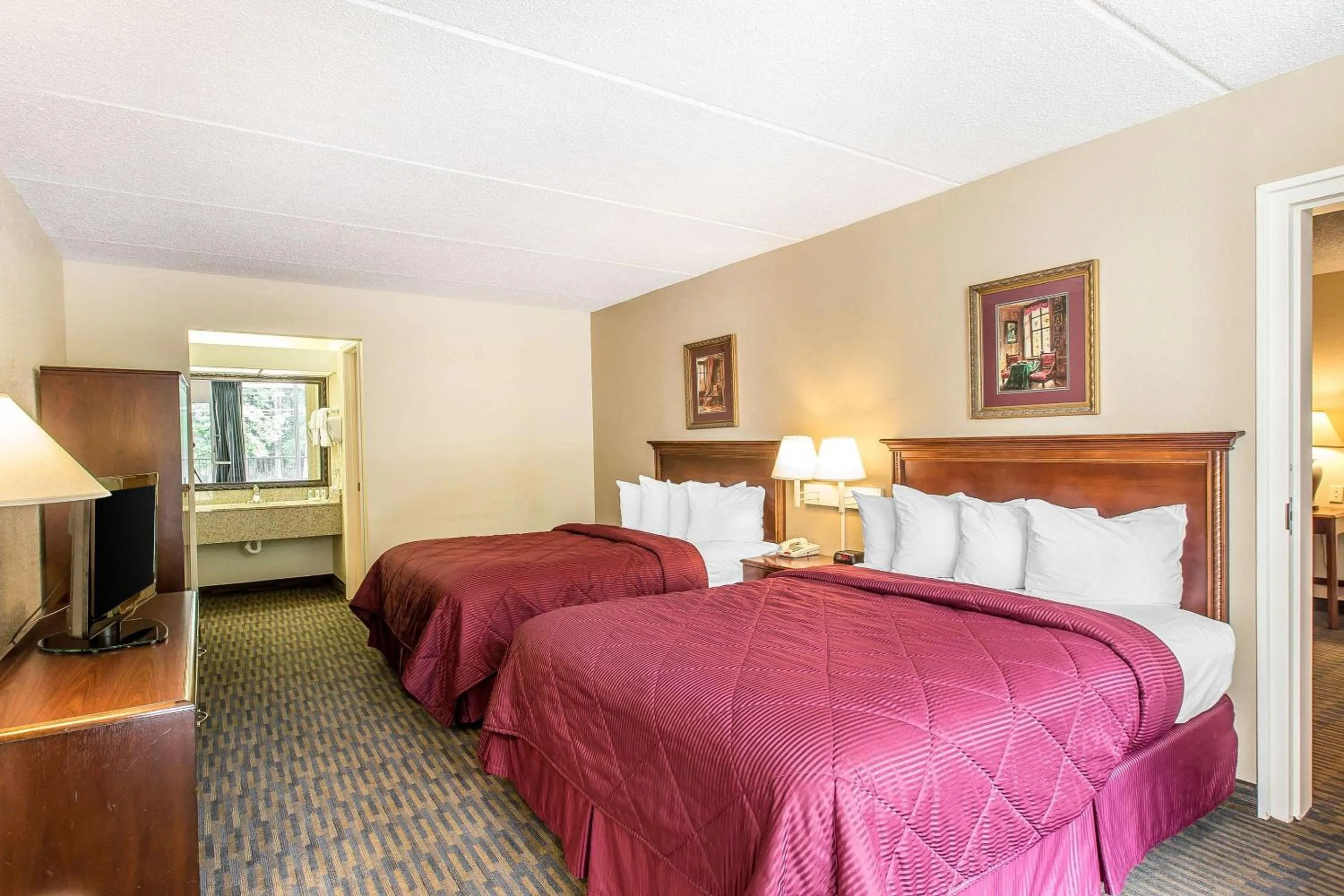 Queen Room with Two Queen Beds - Accessible/Non-Smoking  in Quality Inn & Suites Easley - Greenville