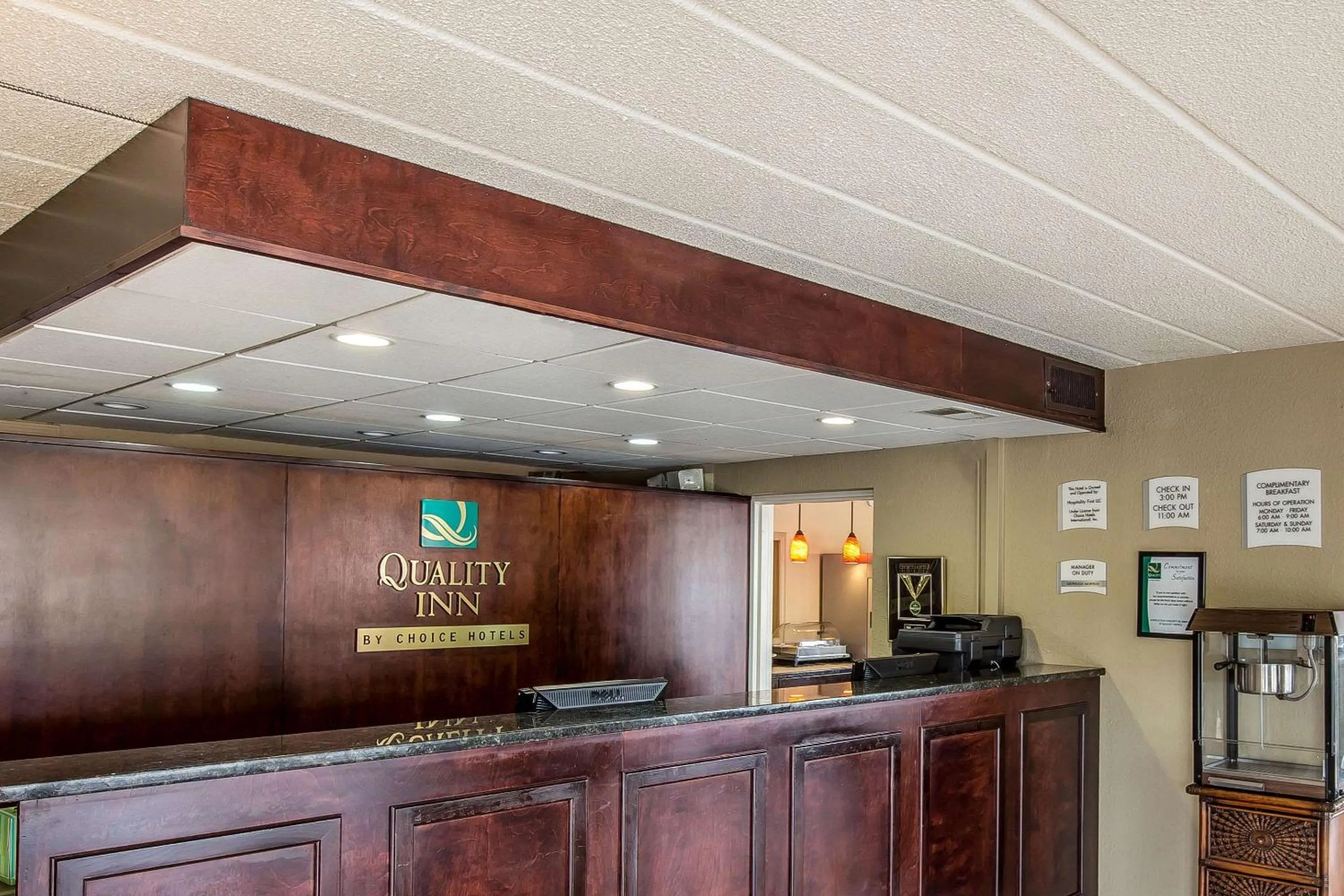 Lobby or reception in Quality Inn & Suites Easley - Greenville