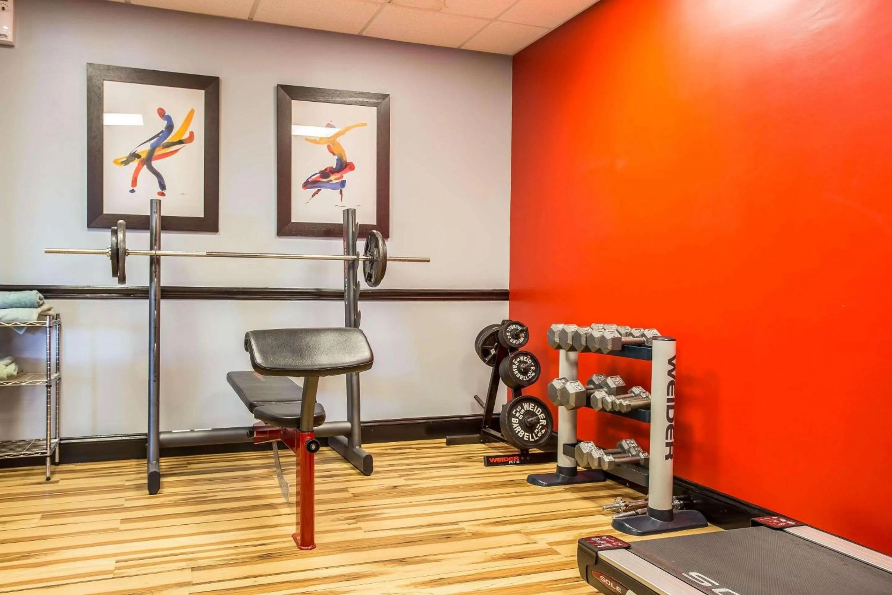 Fitness centre/facilities in Quality Inn & Suites Aiken East