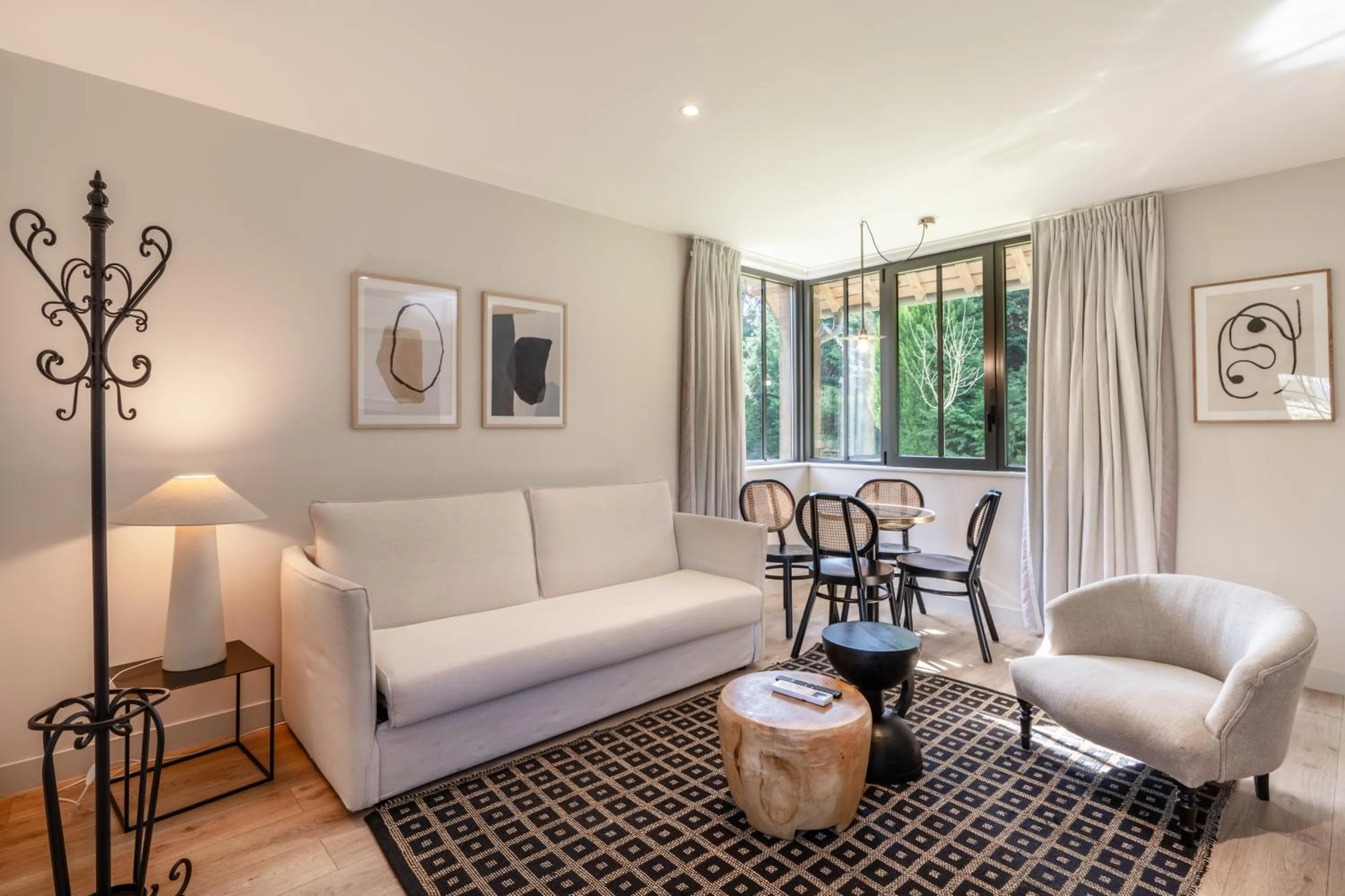 Living room in Les Manoirs des Portes de Deauville - Small Luxury Hotel Of The World