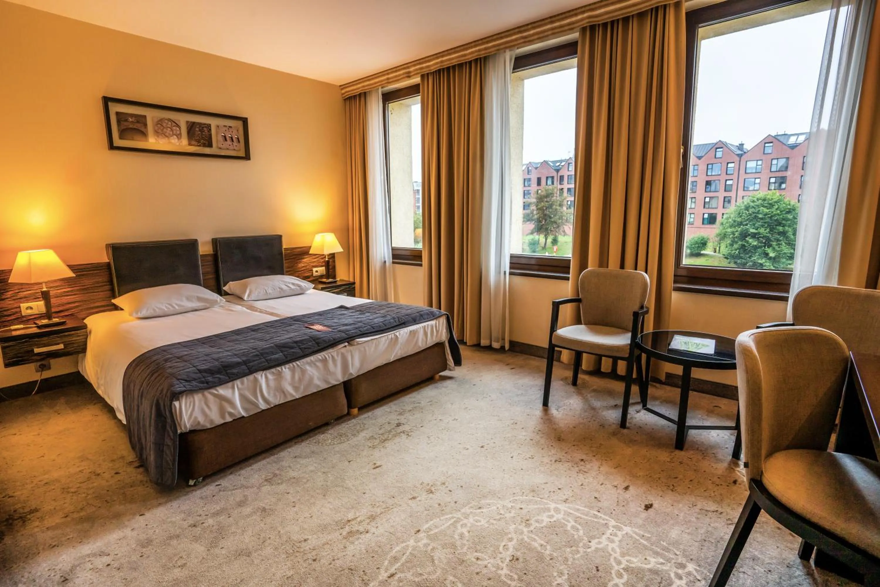 Bedroom, Bed in Qubus Hotel Gdańsk