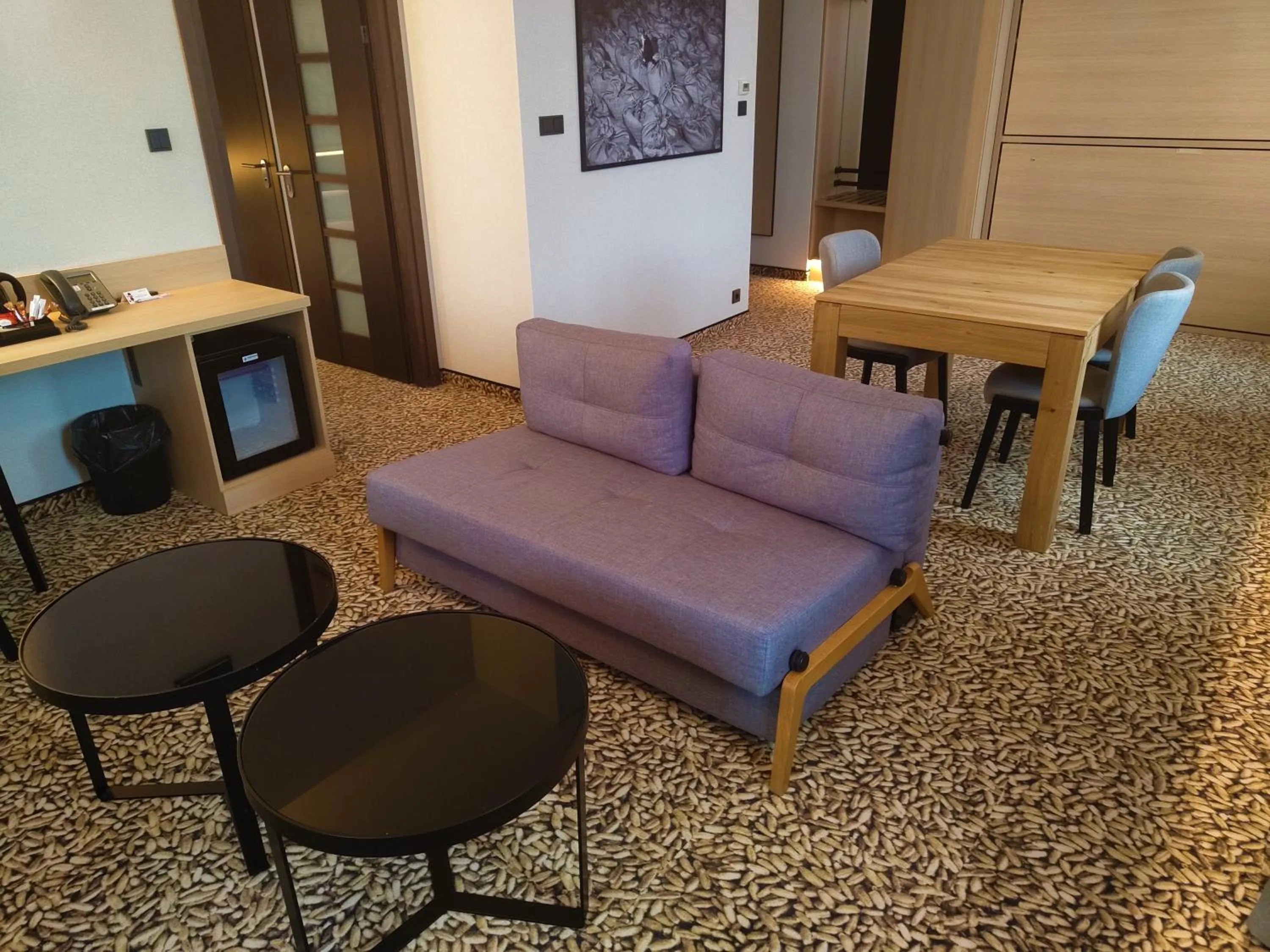 Living room in Qubus Hotel Gdańsk