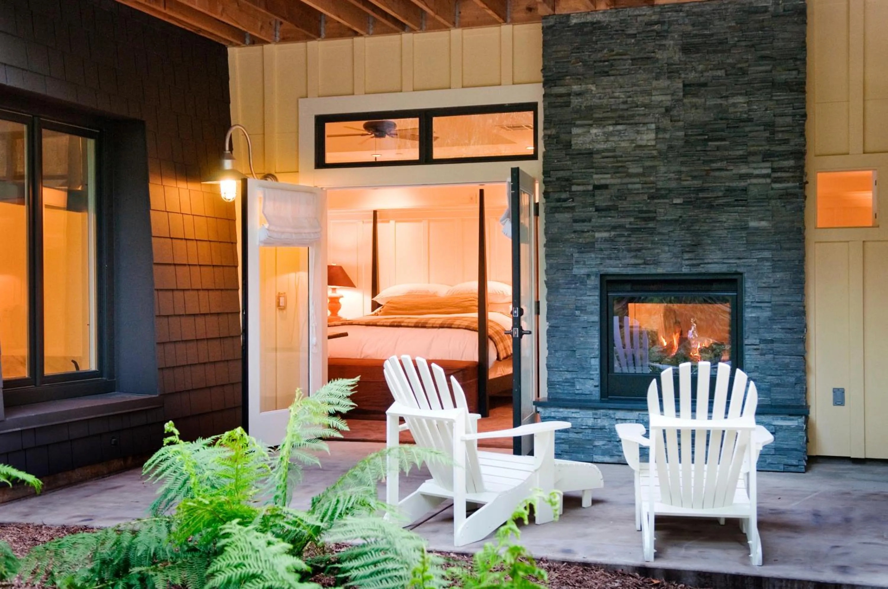 Patio in Farmhouse Inn