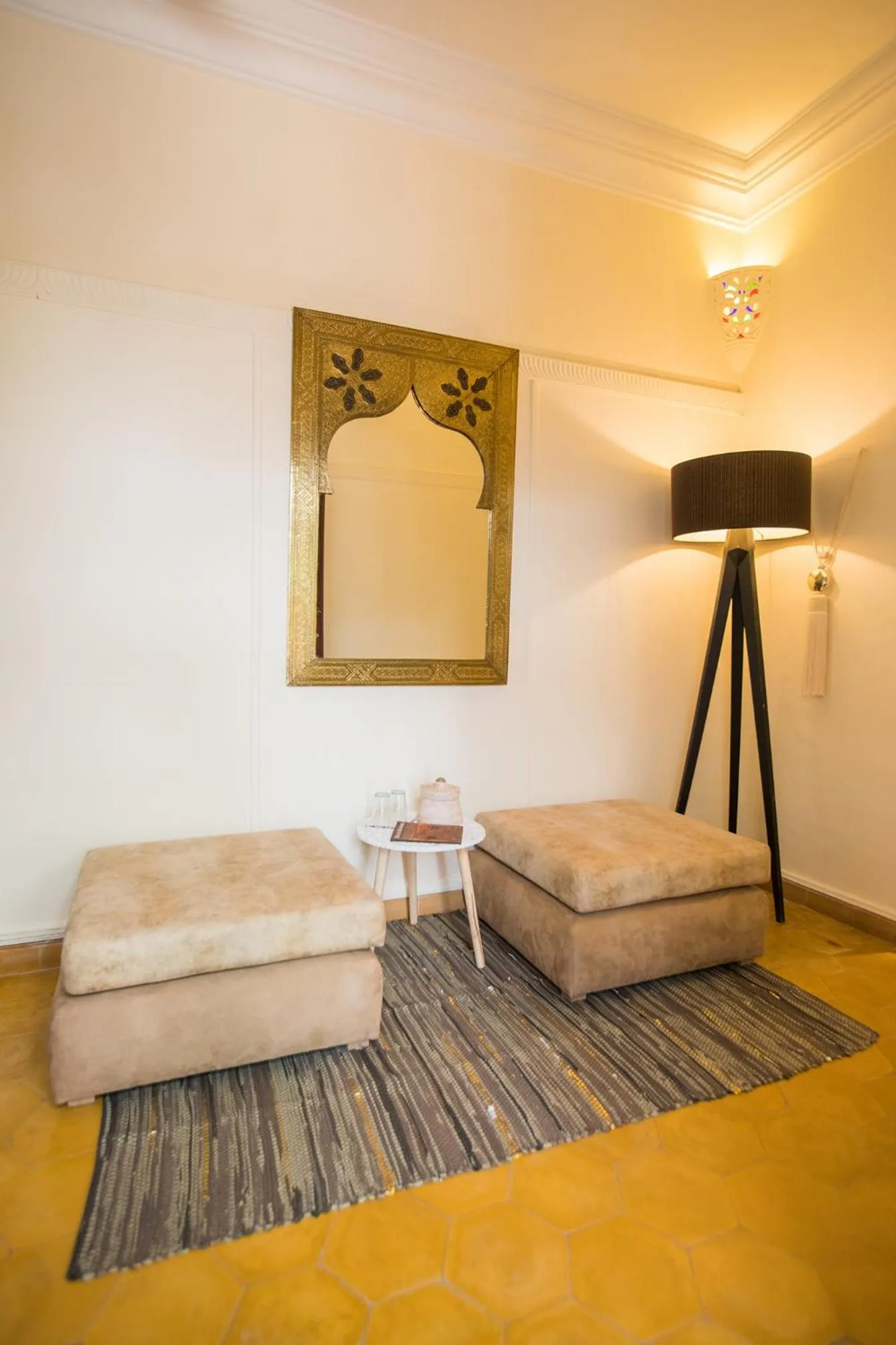 Living room in Riad Villa Harmonie