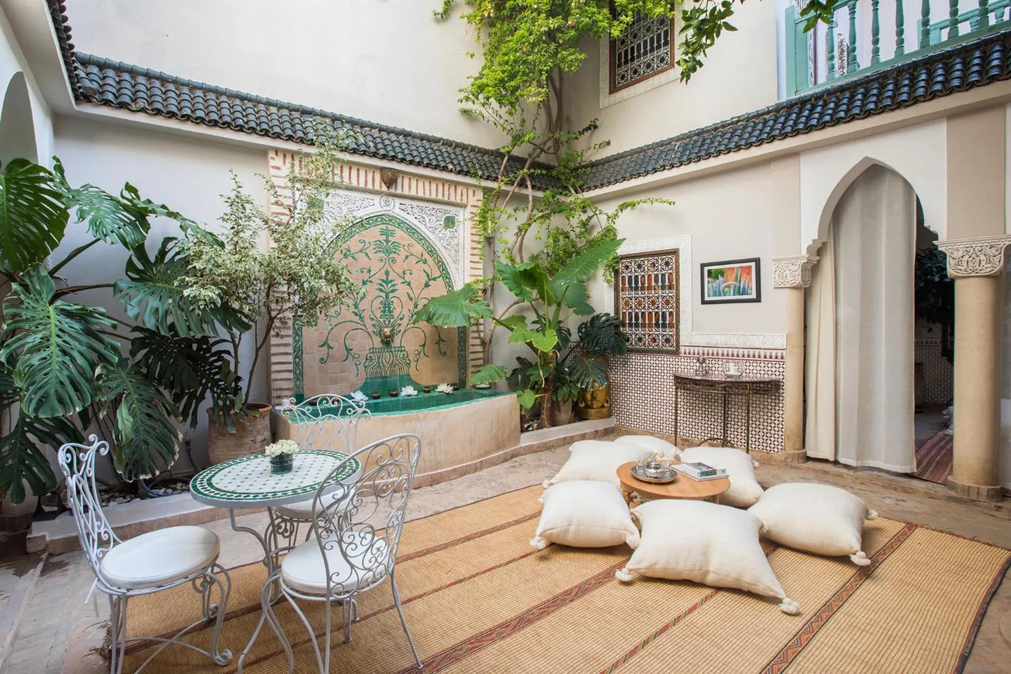Patio in Riad Villa Harmonie