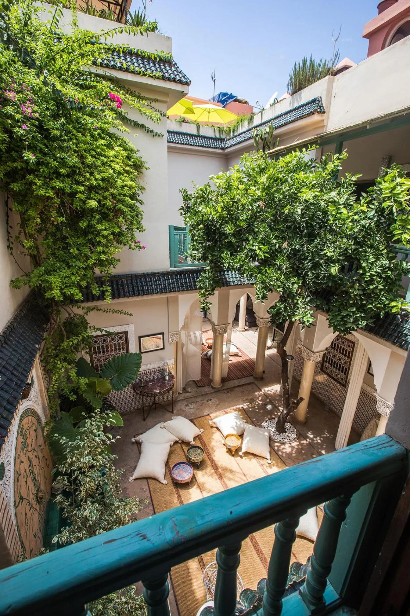 Garden in Riad Villa Harmonie