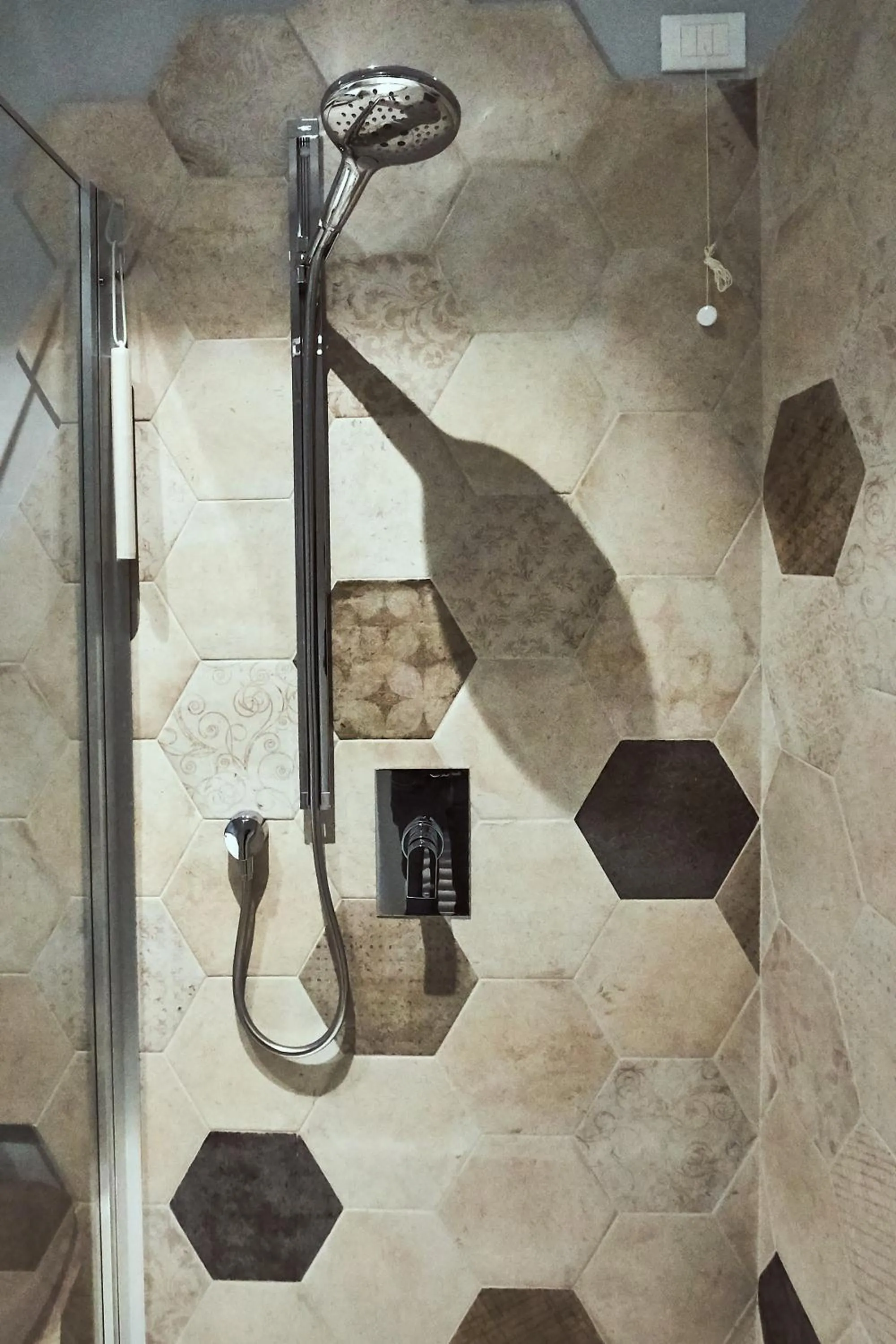 Shower in B&B Al Chicco d'Uva