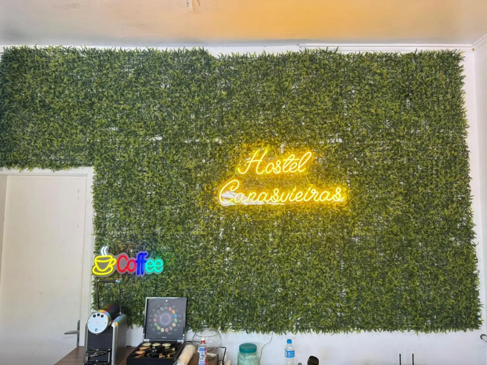 Lobby or reception in Hostel Canasvieiras