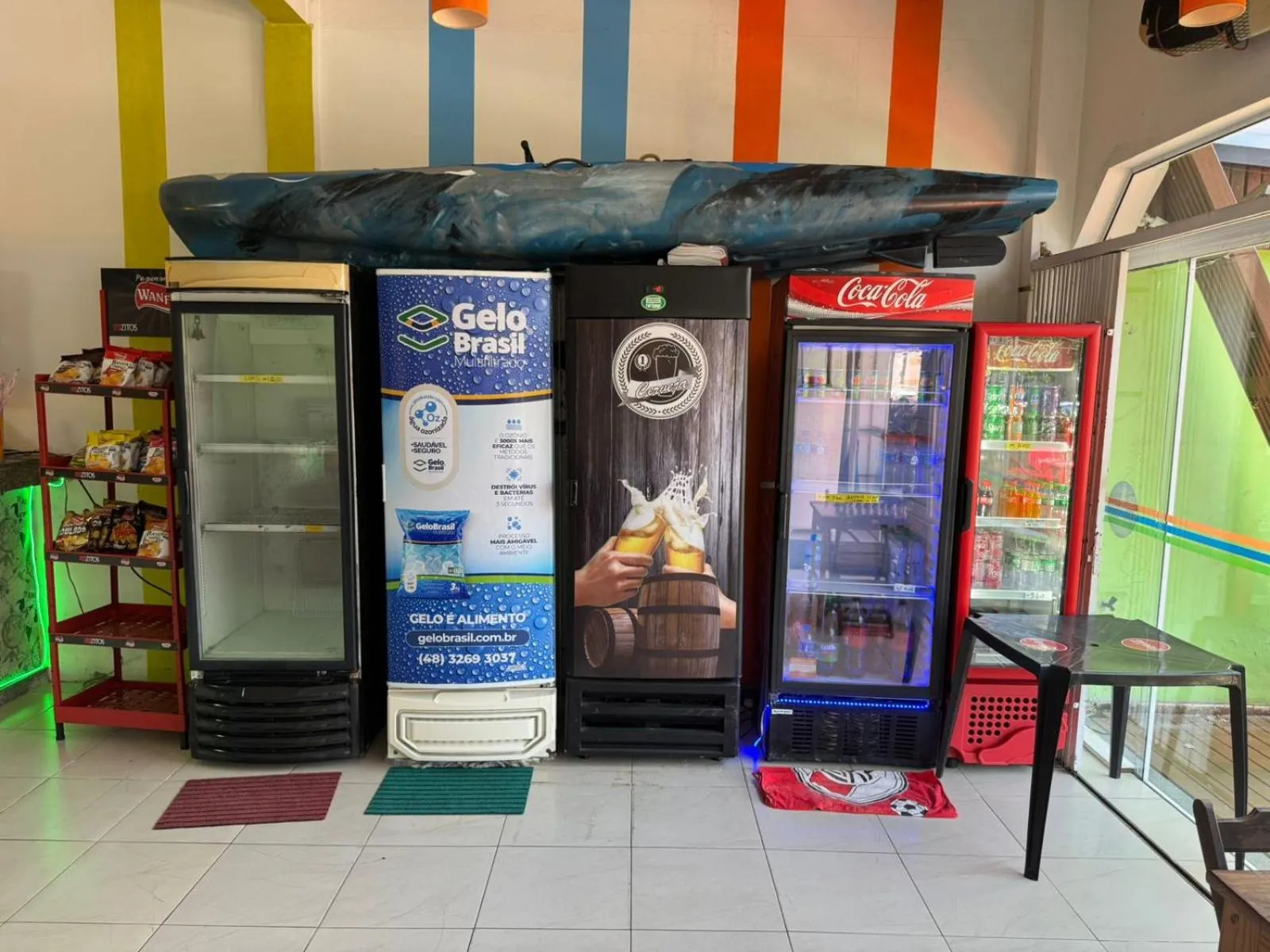 Drinks in Hostel Canasvieiras