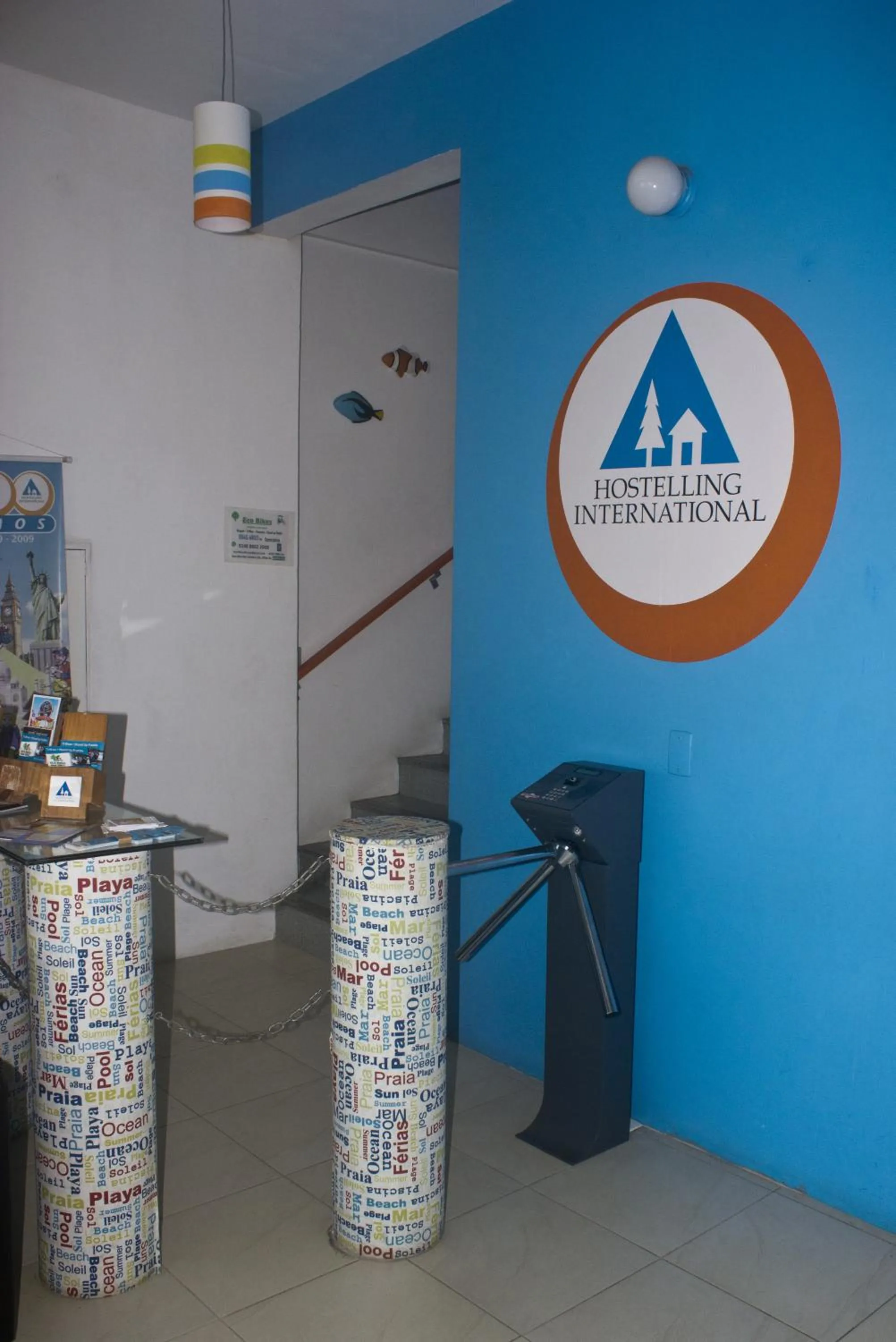 Lobby or reception in Hostel Canasvieiras