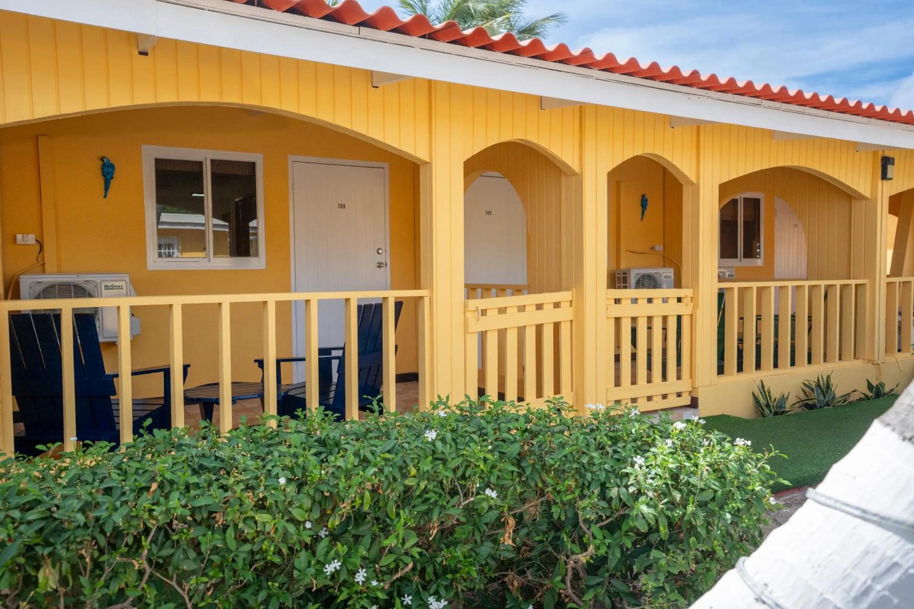 Balcony/Terrace in Coconut Inn