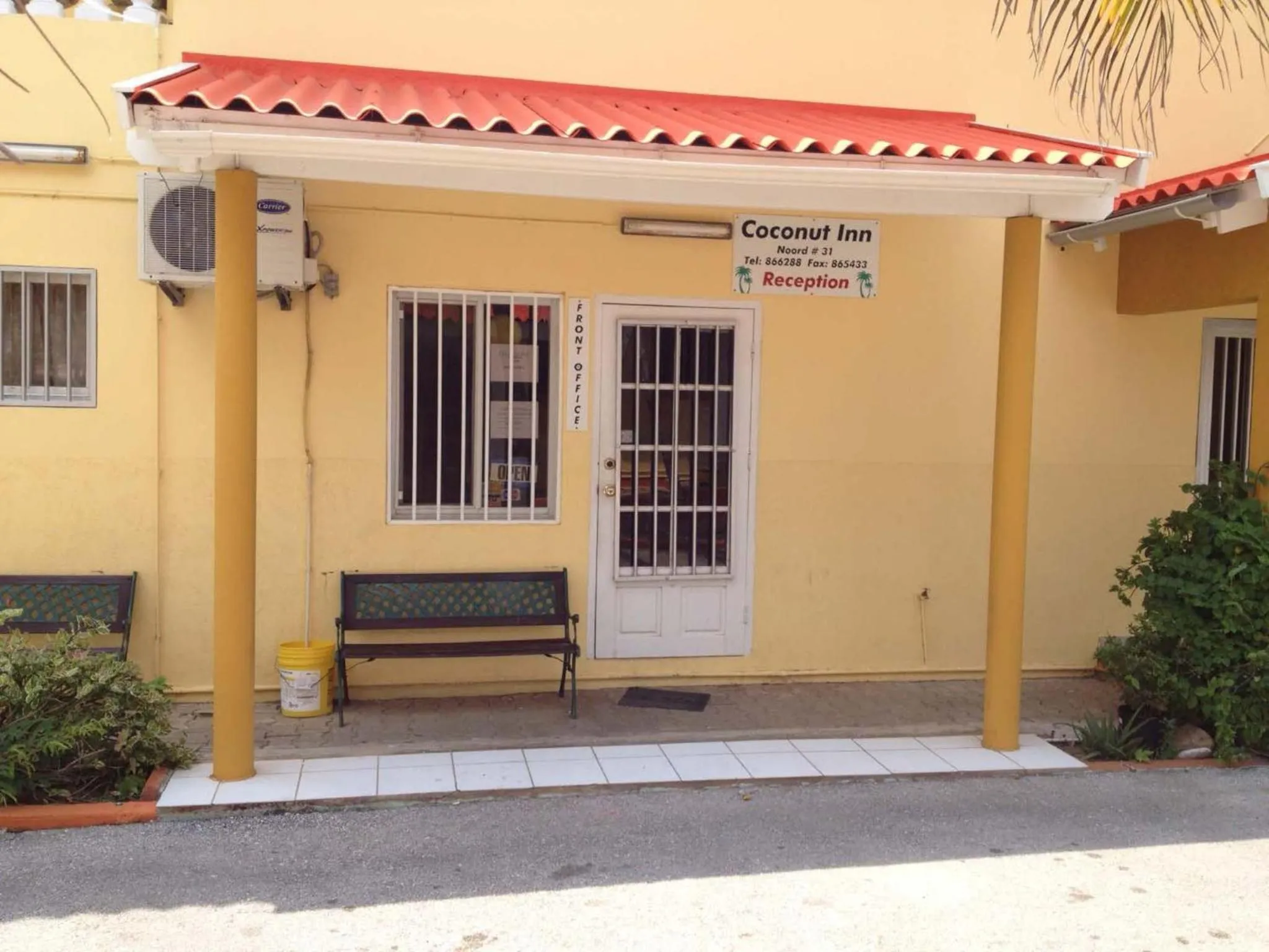 Facade/entrance in Coconut Inn