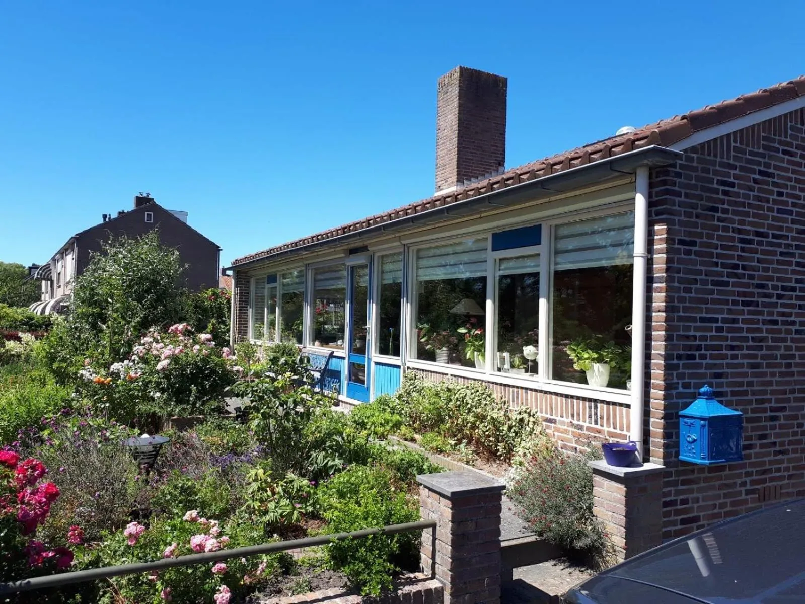 Property building in B&B De Blauwe Tulp