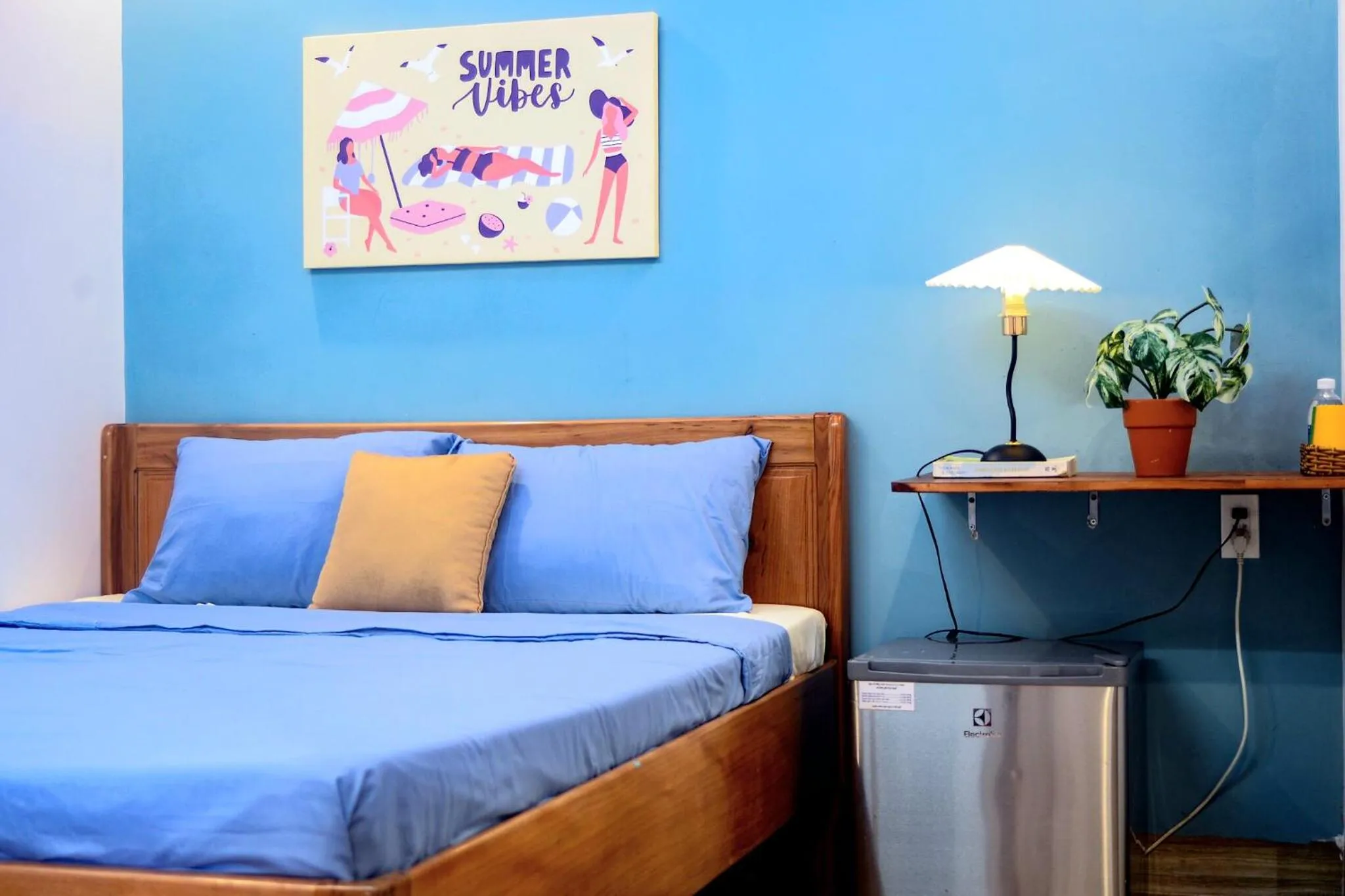 Bed in Sông Suối Homestay