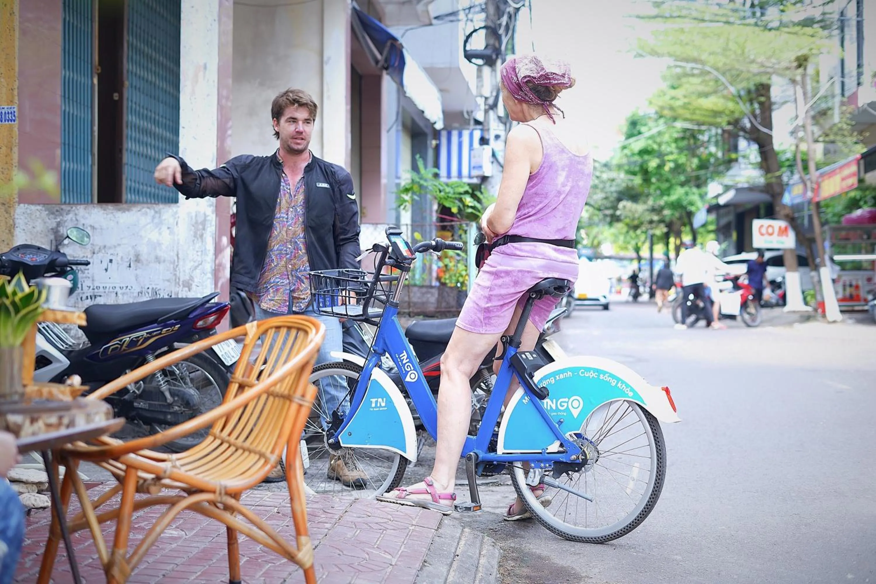 Cycling in Sông Suối Homestay