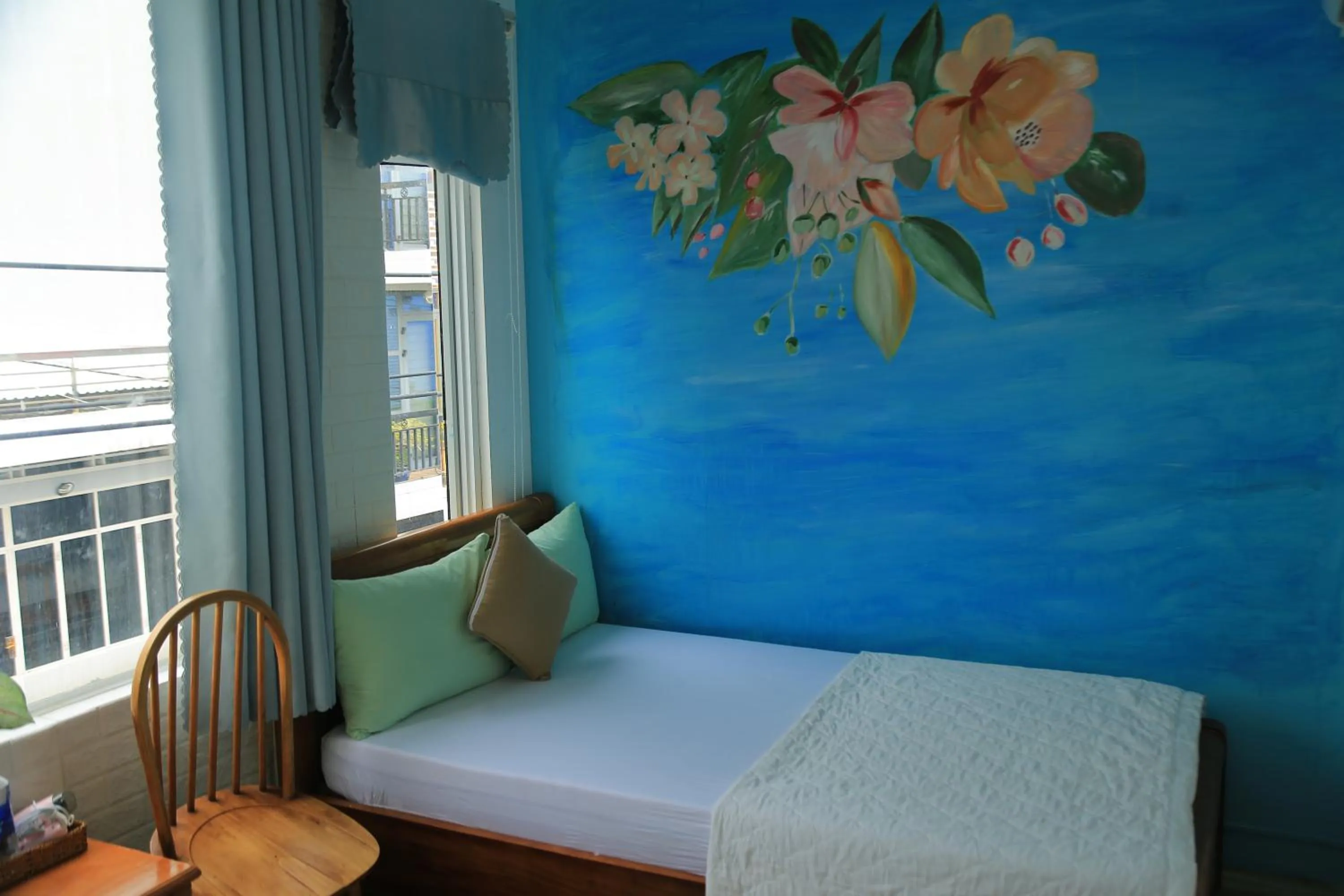 Bed in Sông Suối Homestay