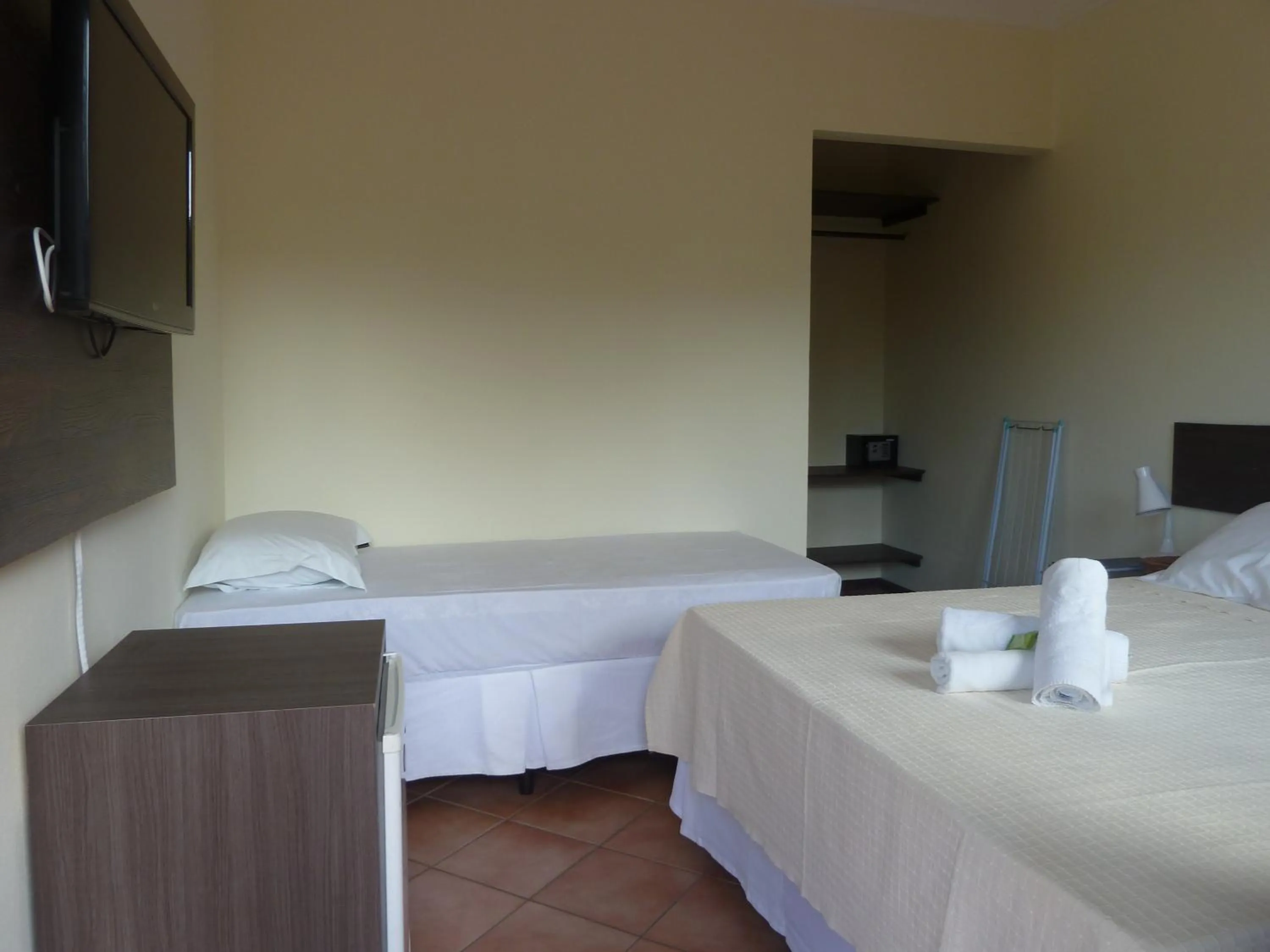 Bed in Pousada Canto Grande