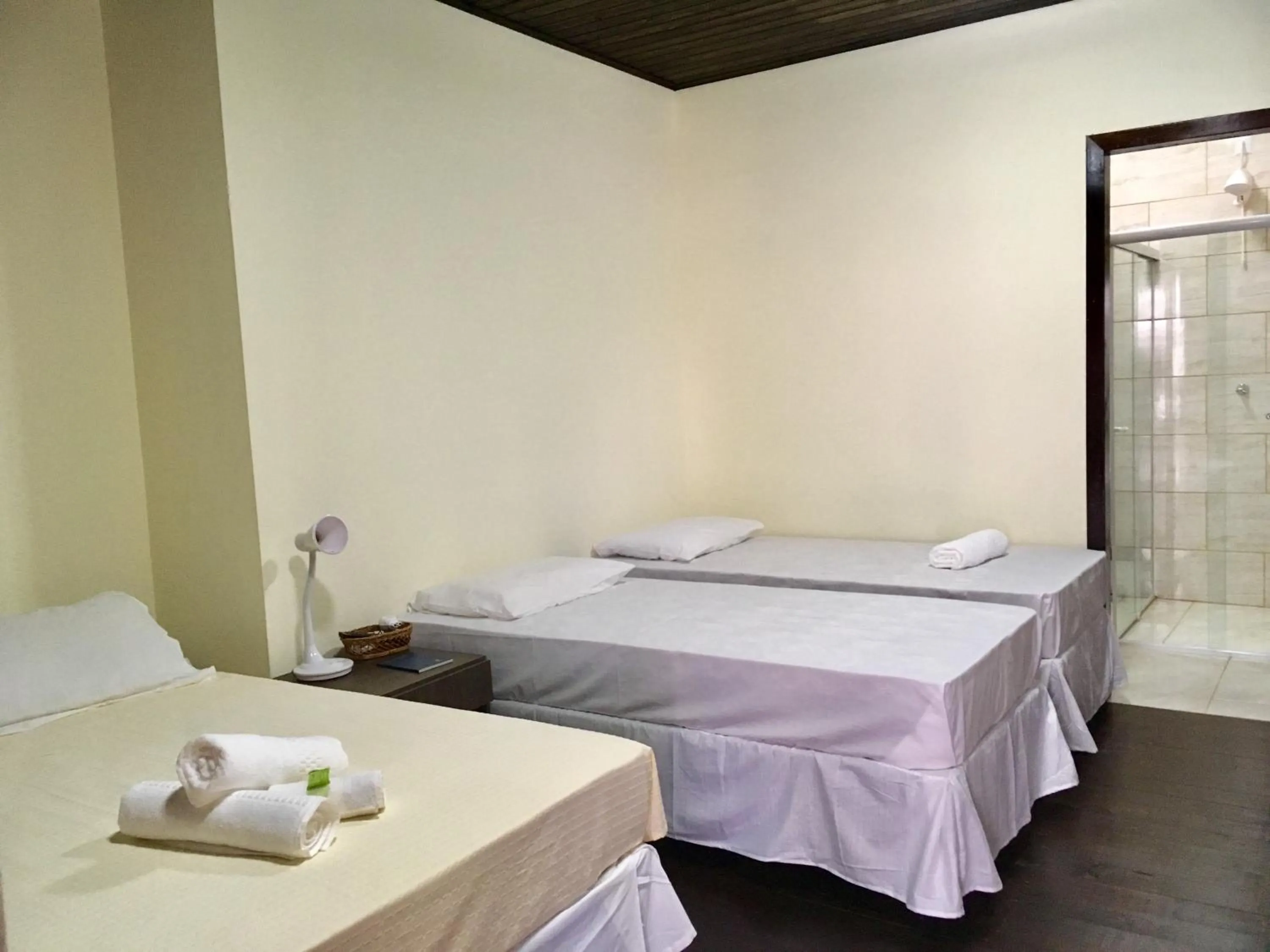 Bed in Pousada Canto Grande