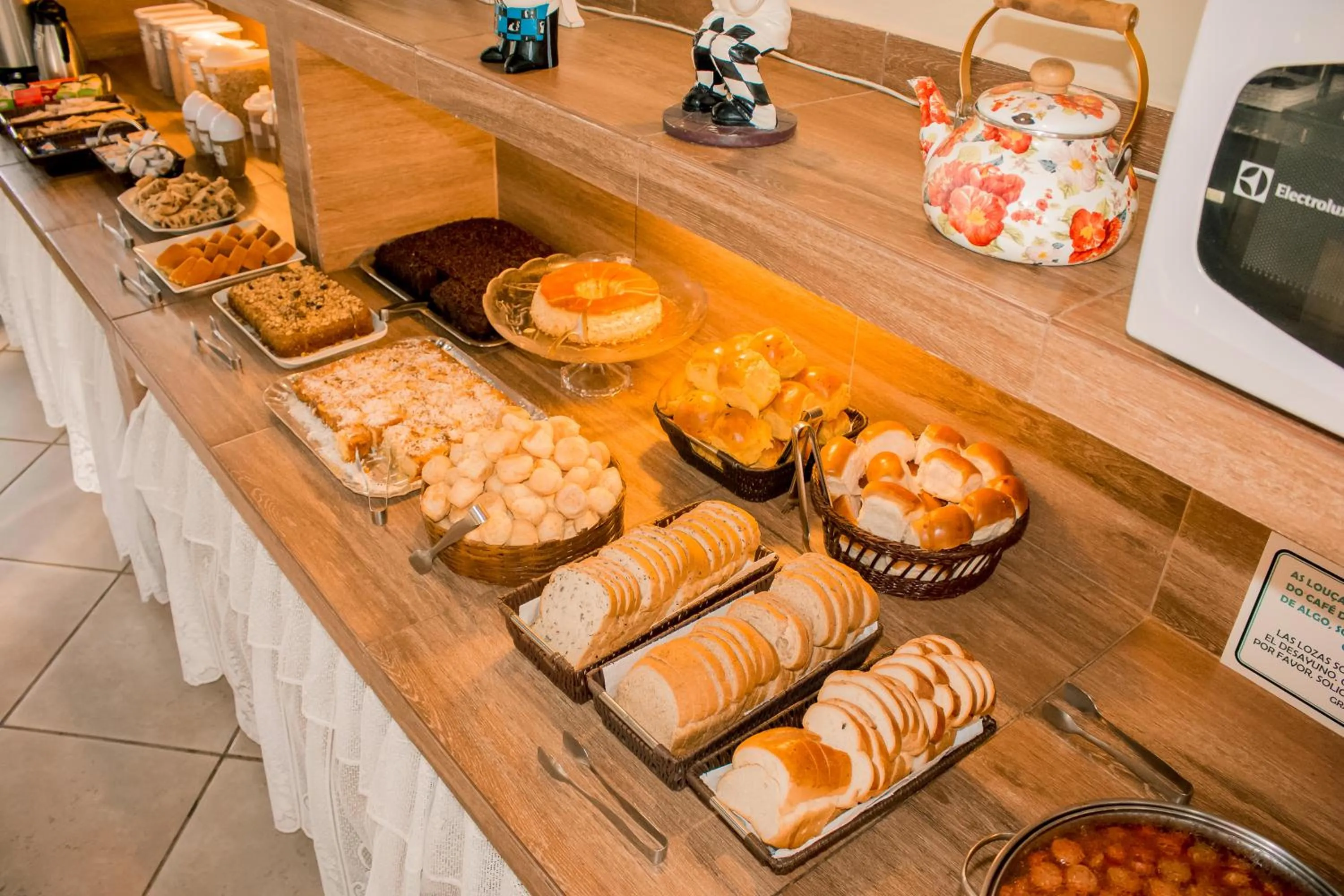 Breakfast in Pousada Canto Grande