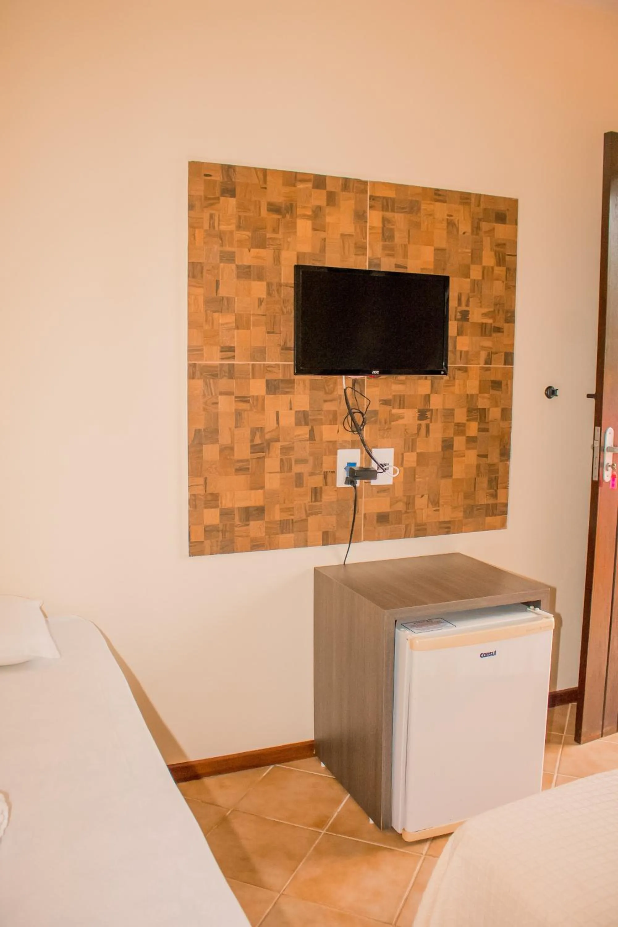 Bed in Pousada Canto Grande