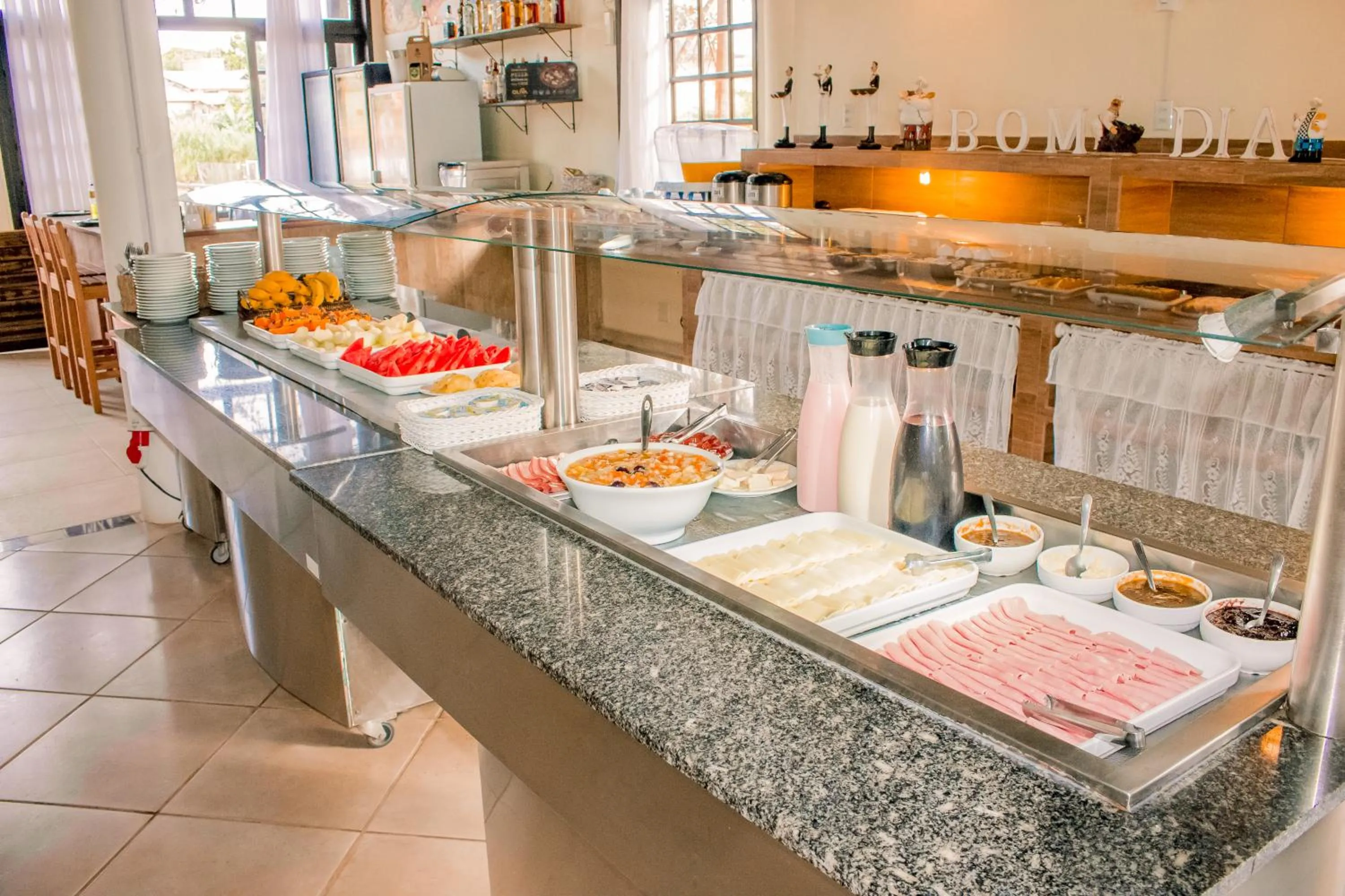 Breakfast in Pousada Canto Grande