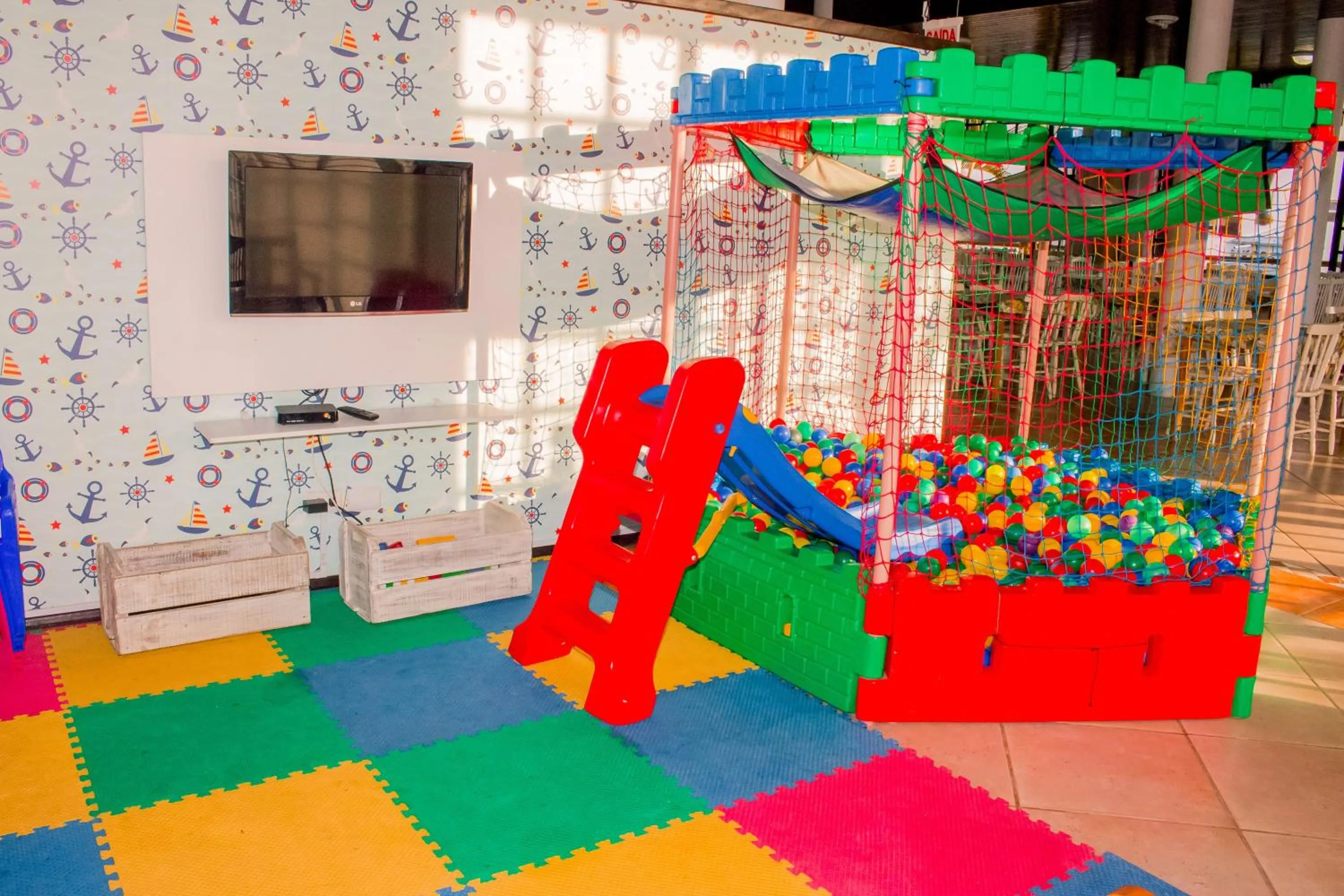 Children play ground in Pousada Canto Grande