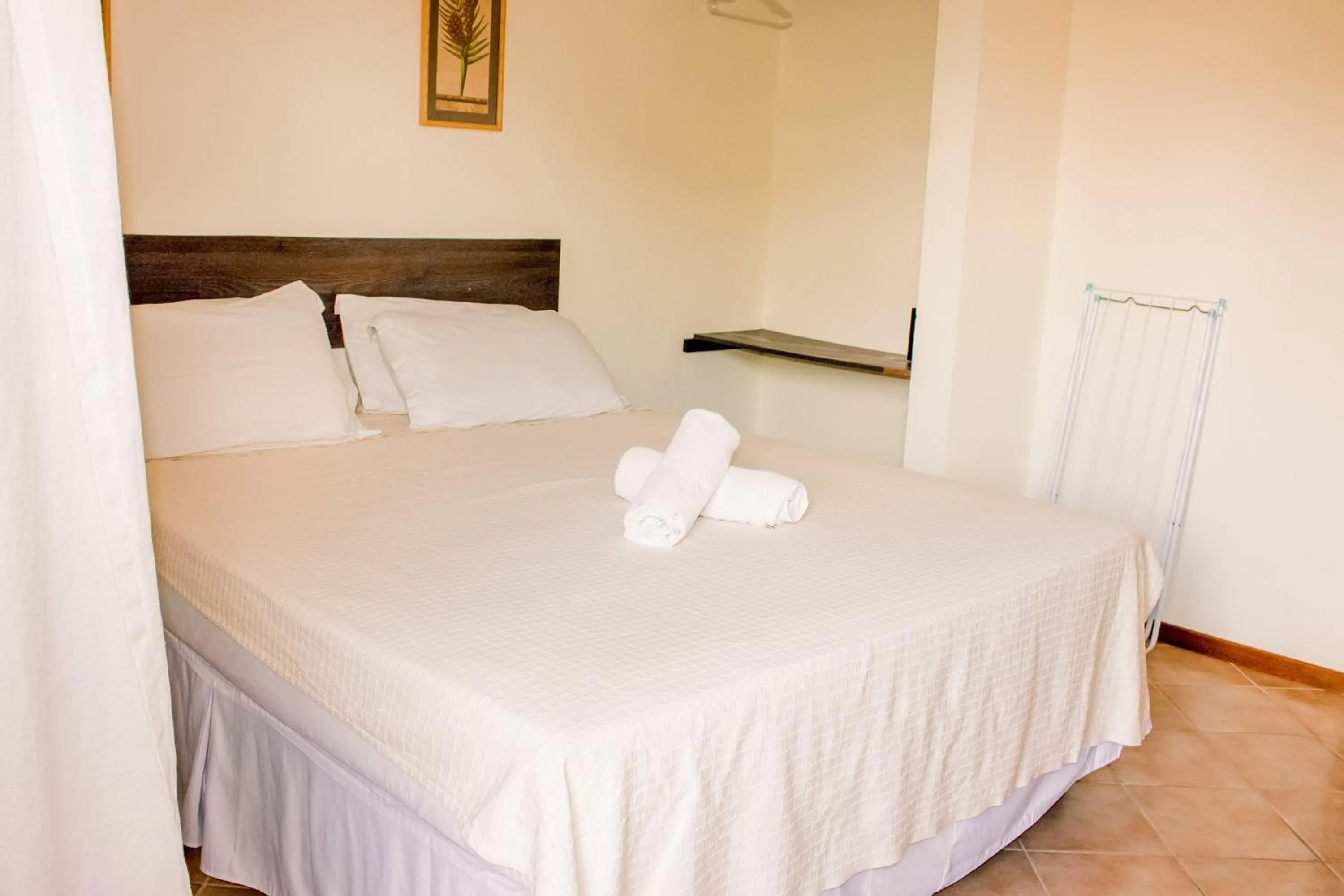 Bed in Pousada Canto Grande