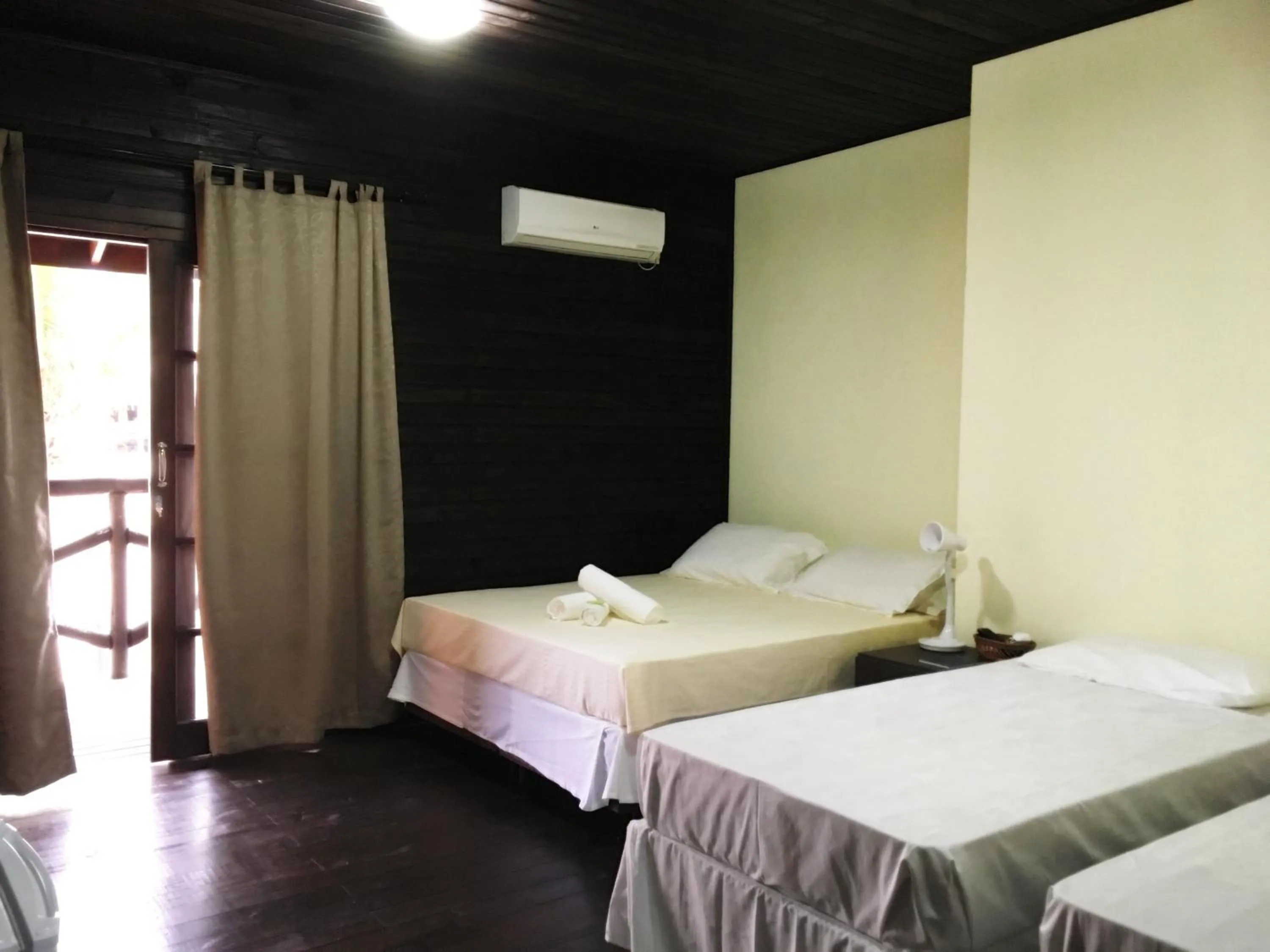 Bed in Pousada Canto Grande