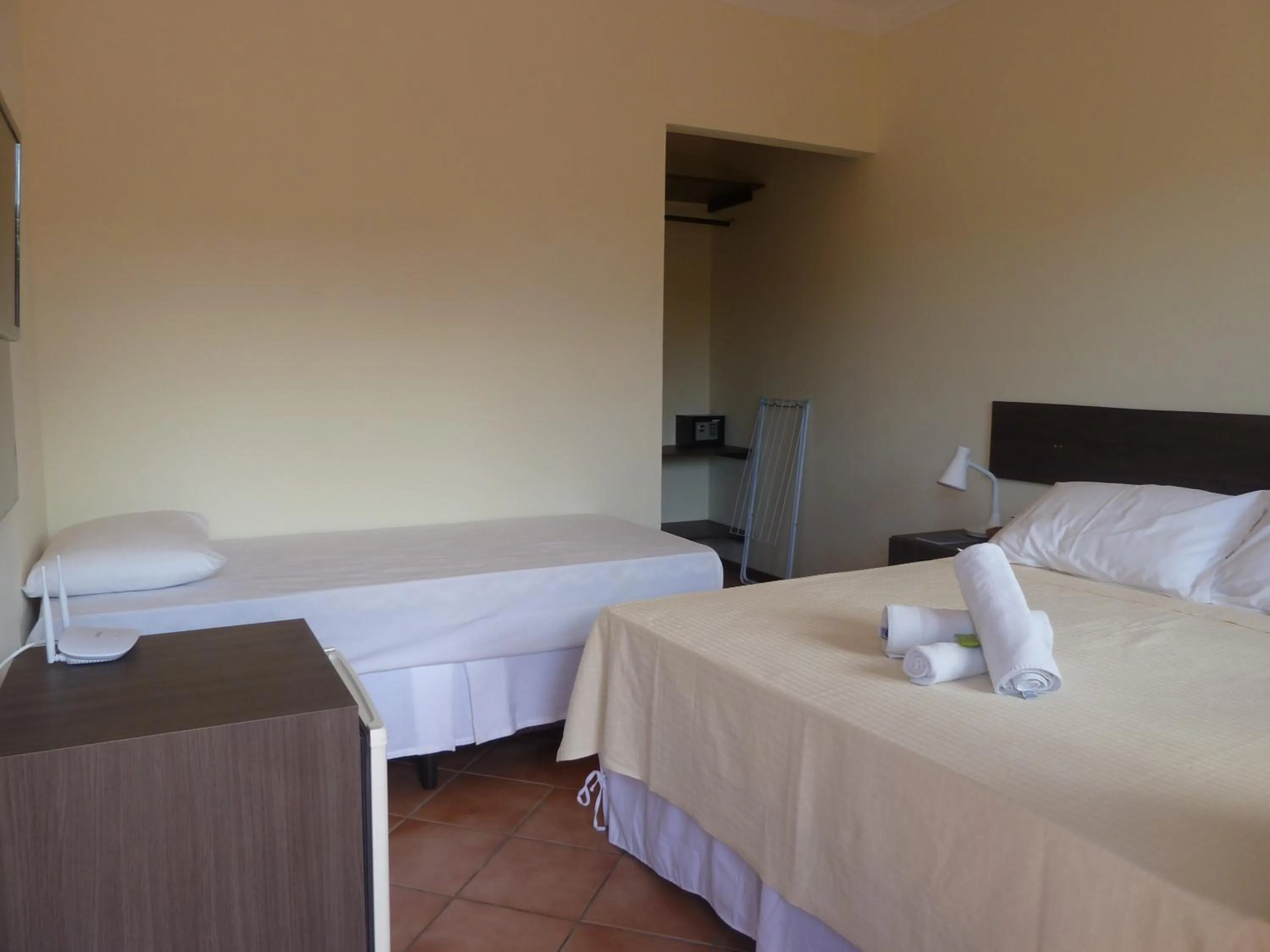 Bed in Pousada Canto Grande