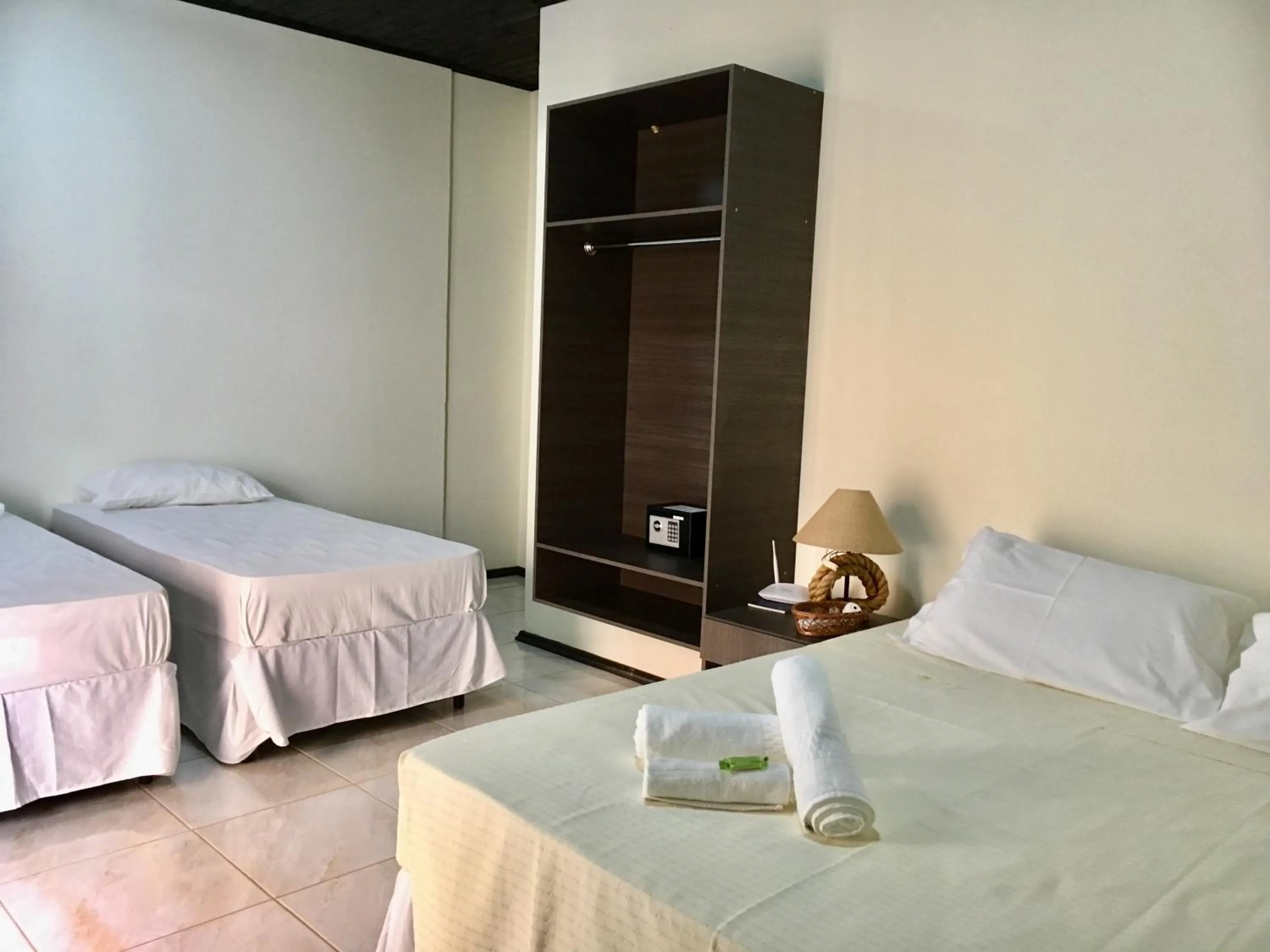 Bed in Pousada Canto Grande