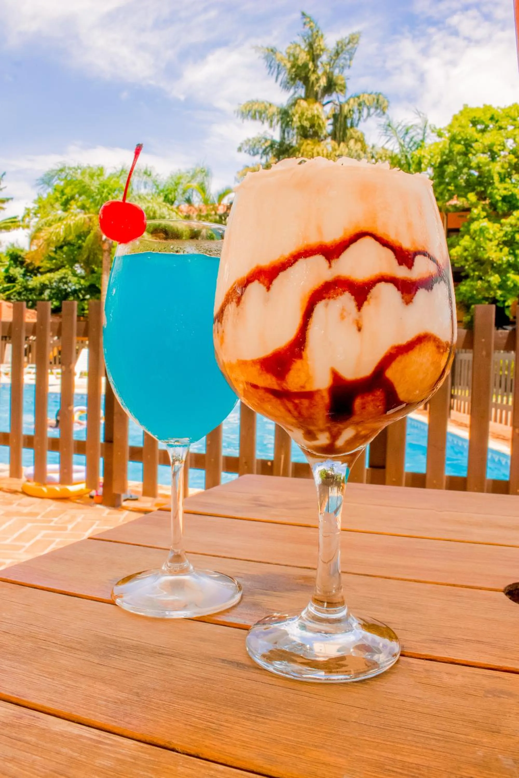 Food and drinks in Pousada Canto Grande