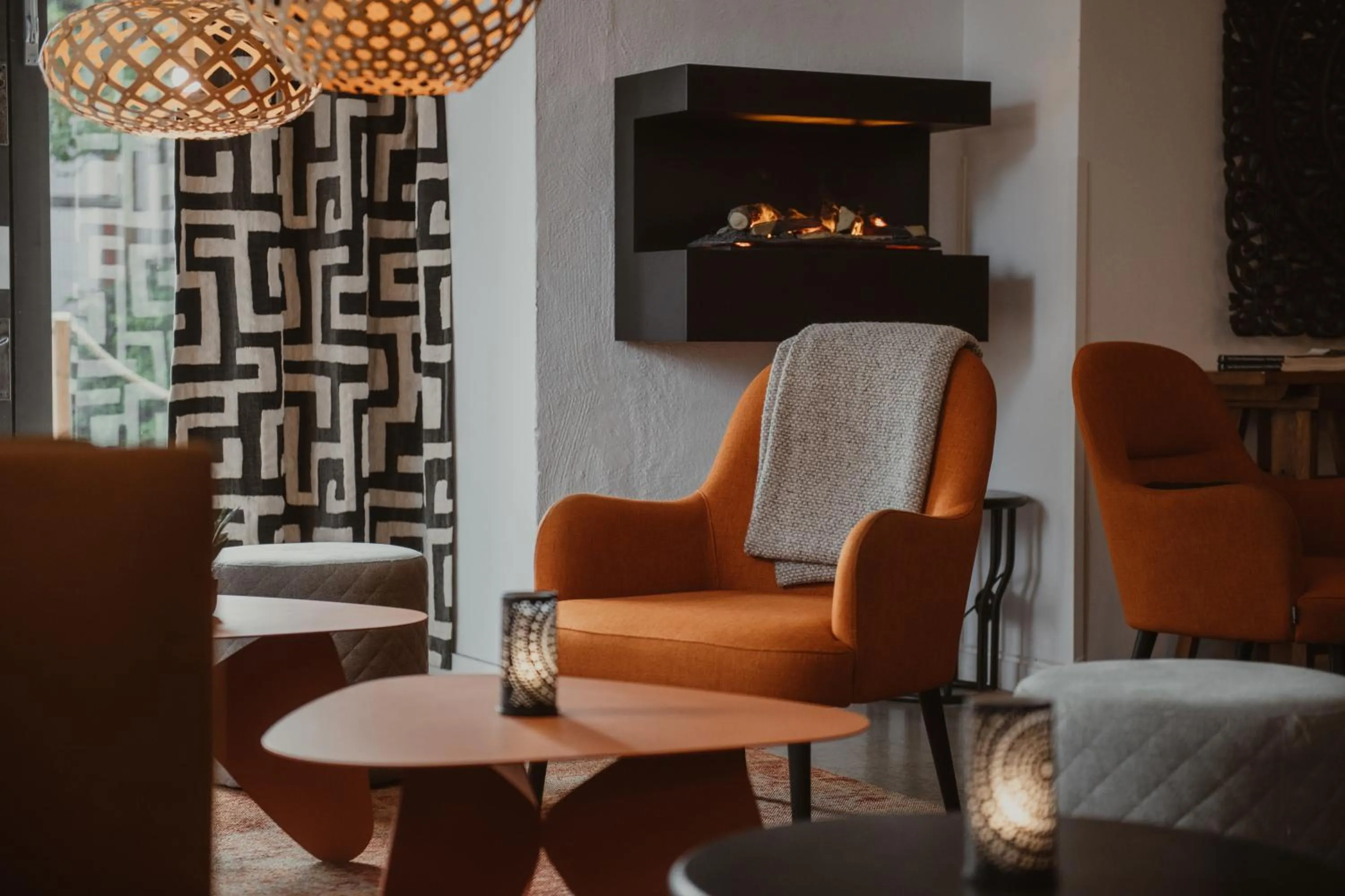 Lobby or reception in Home Hotel Magasinet