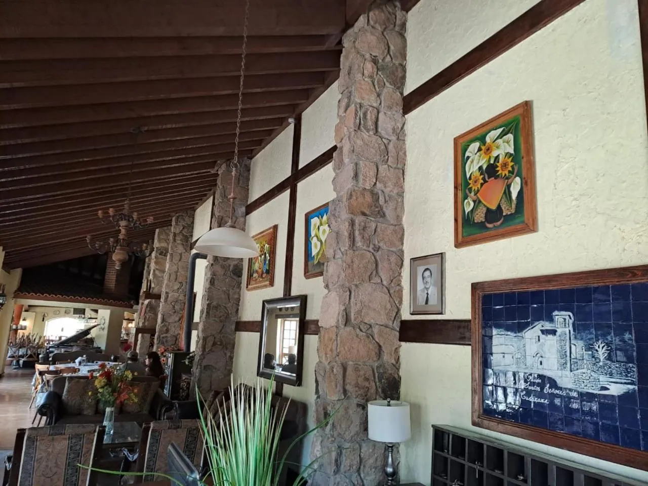 Lobby or reception in Hotel Quinta Mision