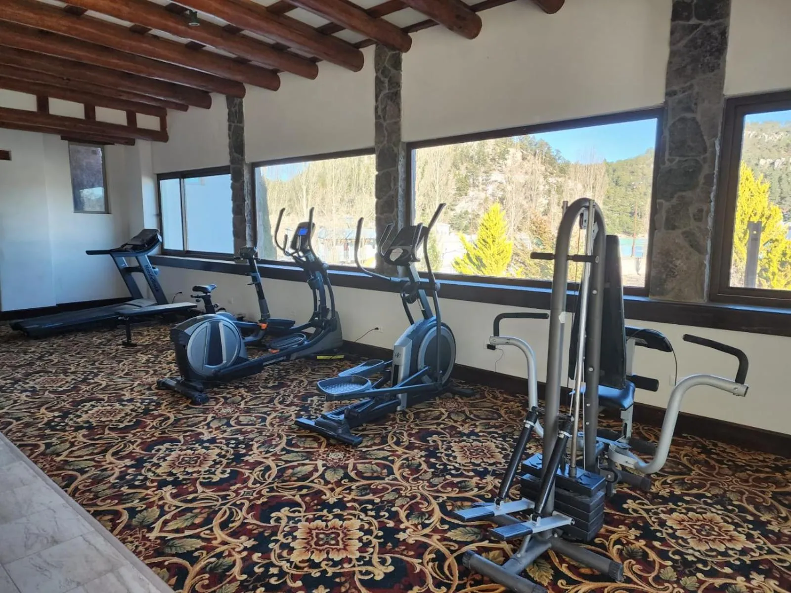 Fitness centre/facilities in Hotel Quinta Mision
