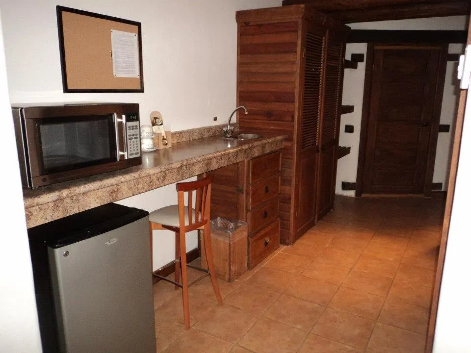 Kitchen or kitchenette in Hotel Quinta Mision