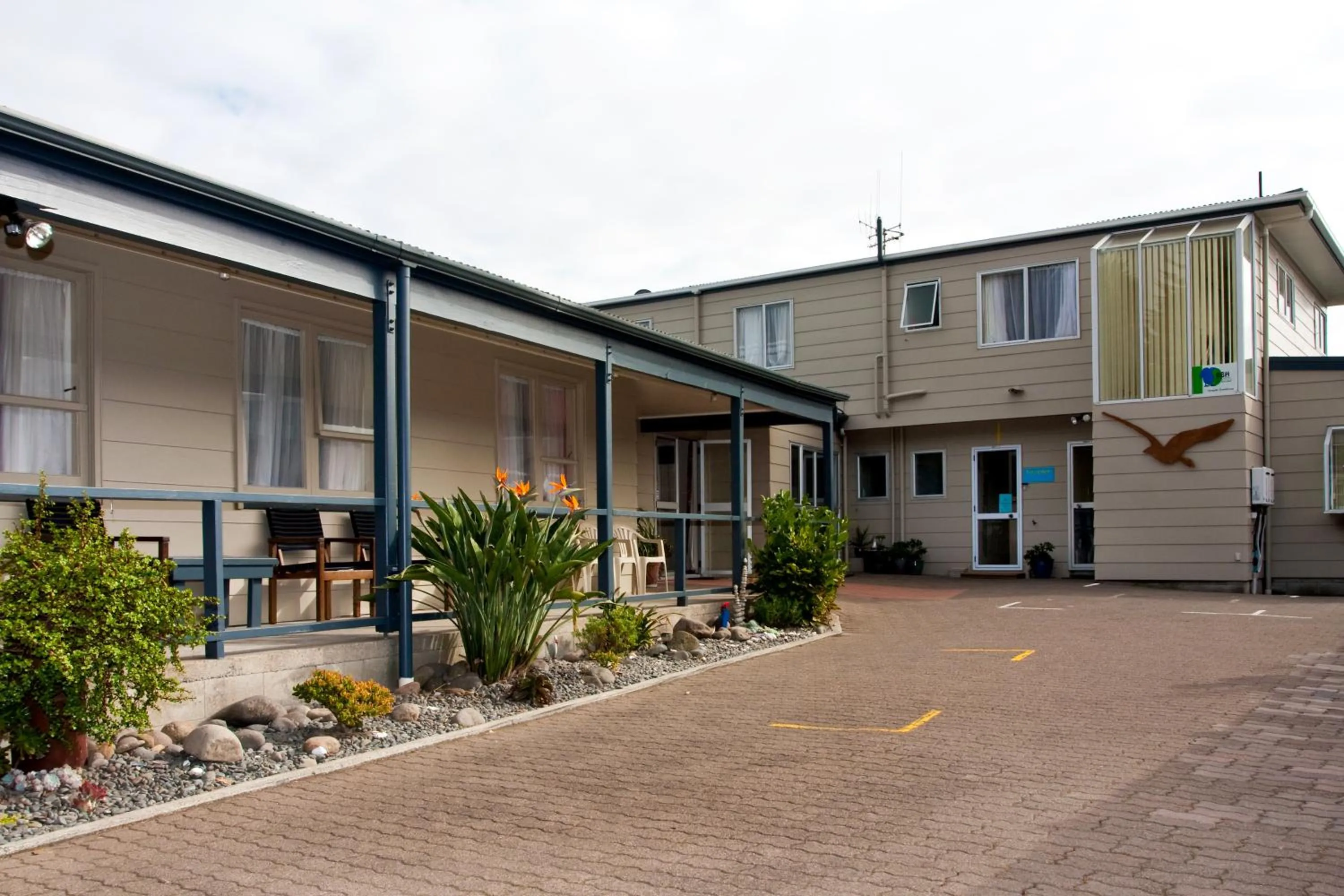 Facade/entrance in Seagulls Guesthouse