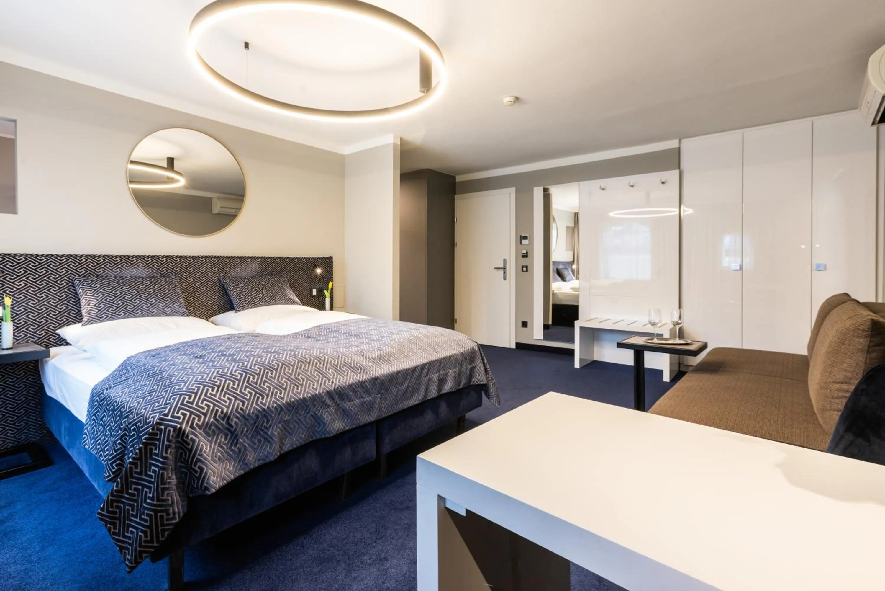 Bed in Boutiquehotel am Dom